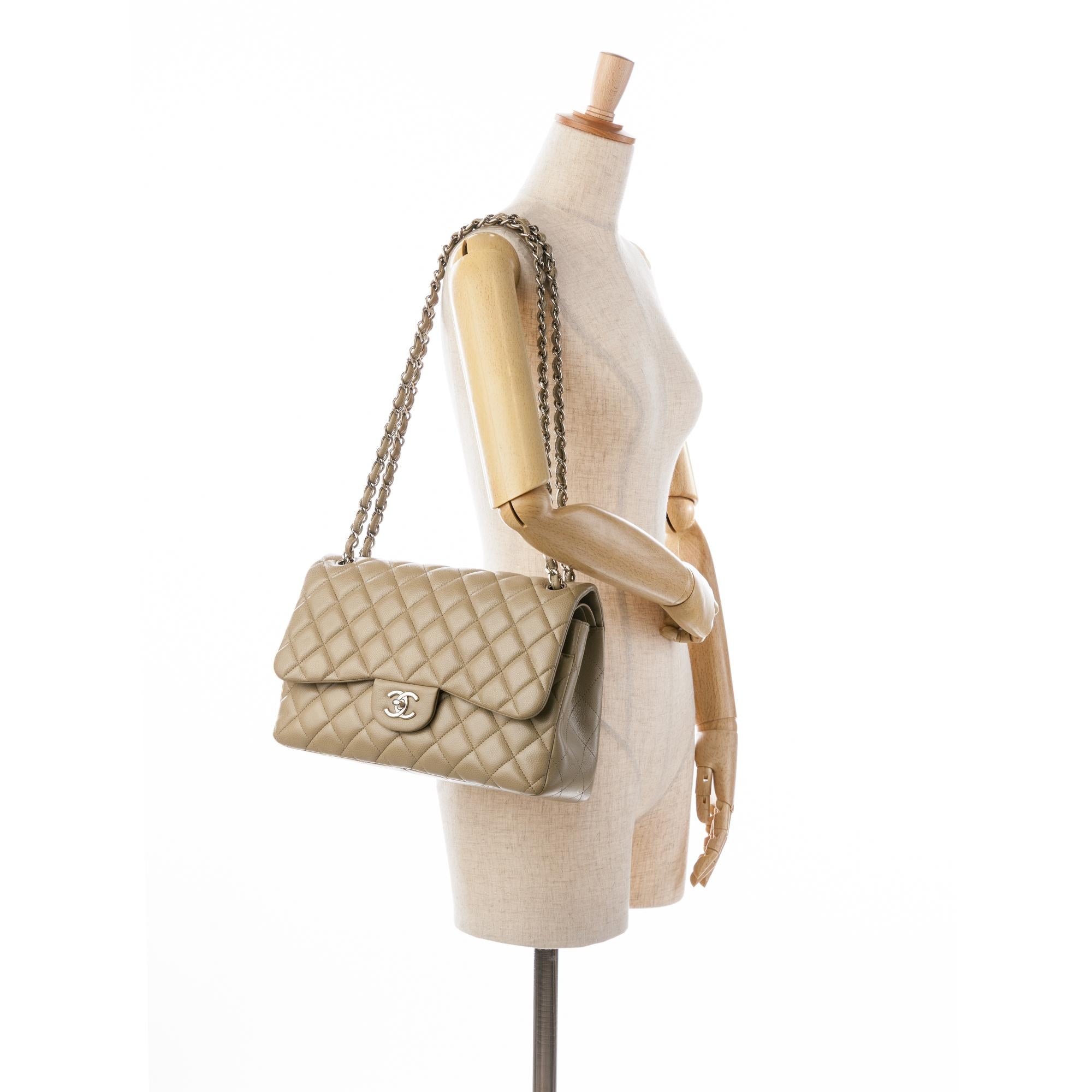Top Quality Chanel Jumbo Classic Caviar Double Flap (SHG-1kWJW3)