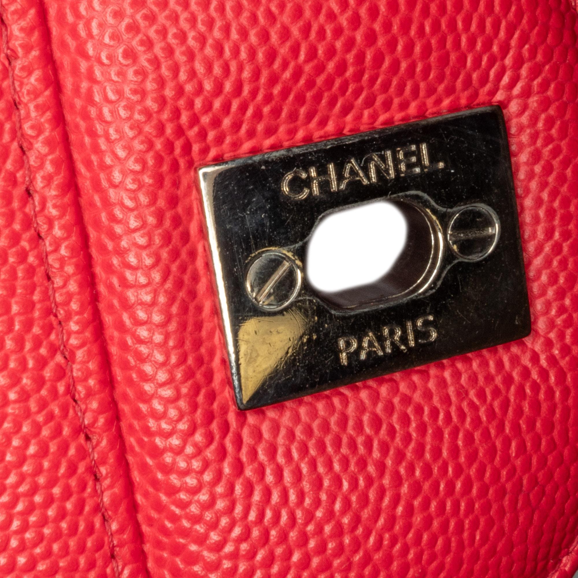 Top Quality Chanel Jumbo Classic Caviar Double Flap (SHG-oyJkrl)