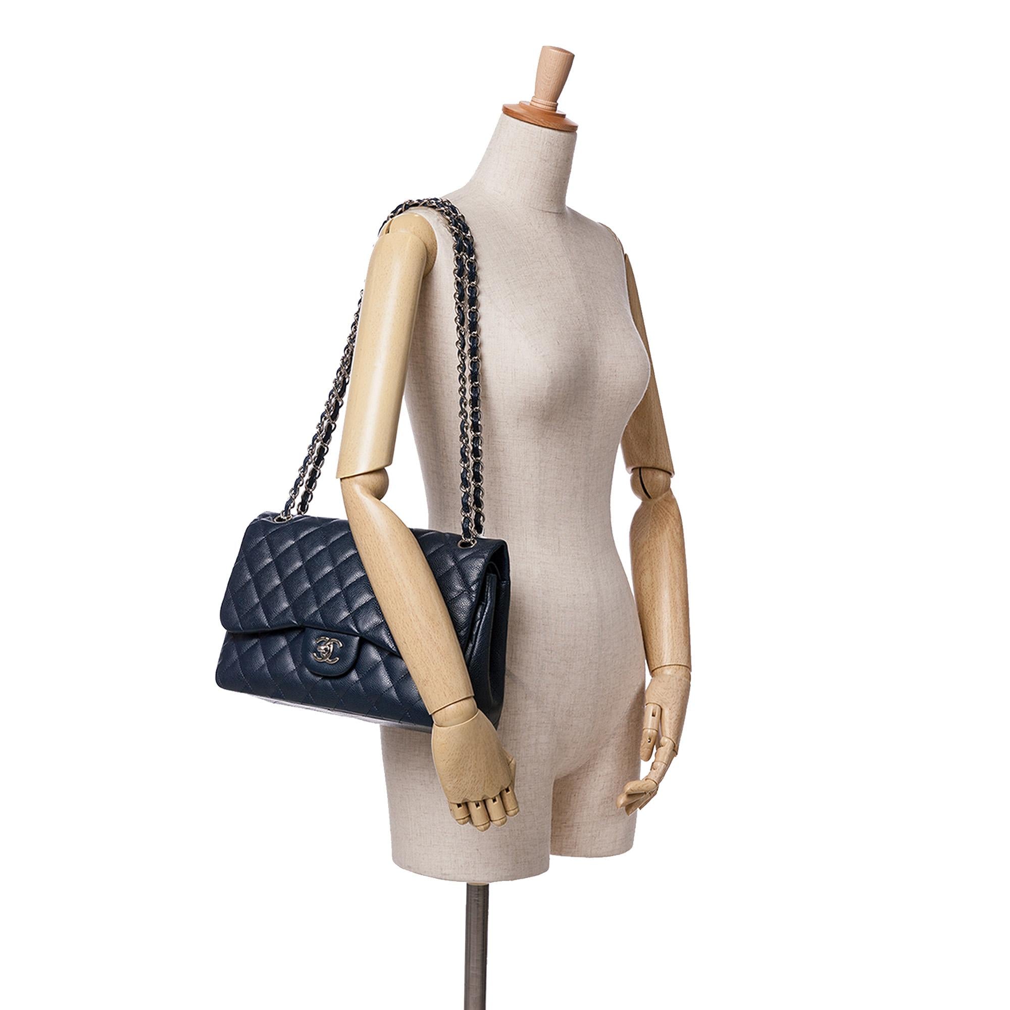 Top Quality Chanel Jumbo Classic Caviar Double Flap (SHG-YlamFf)