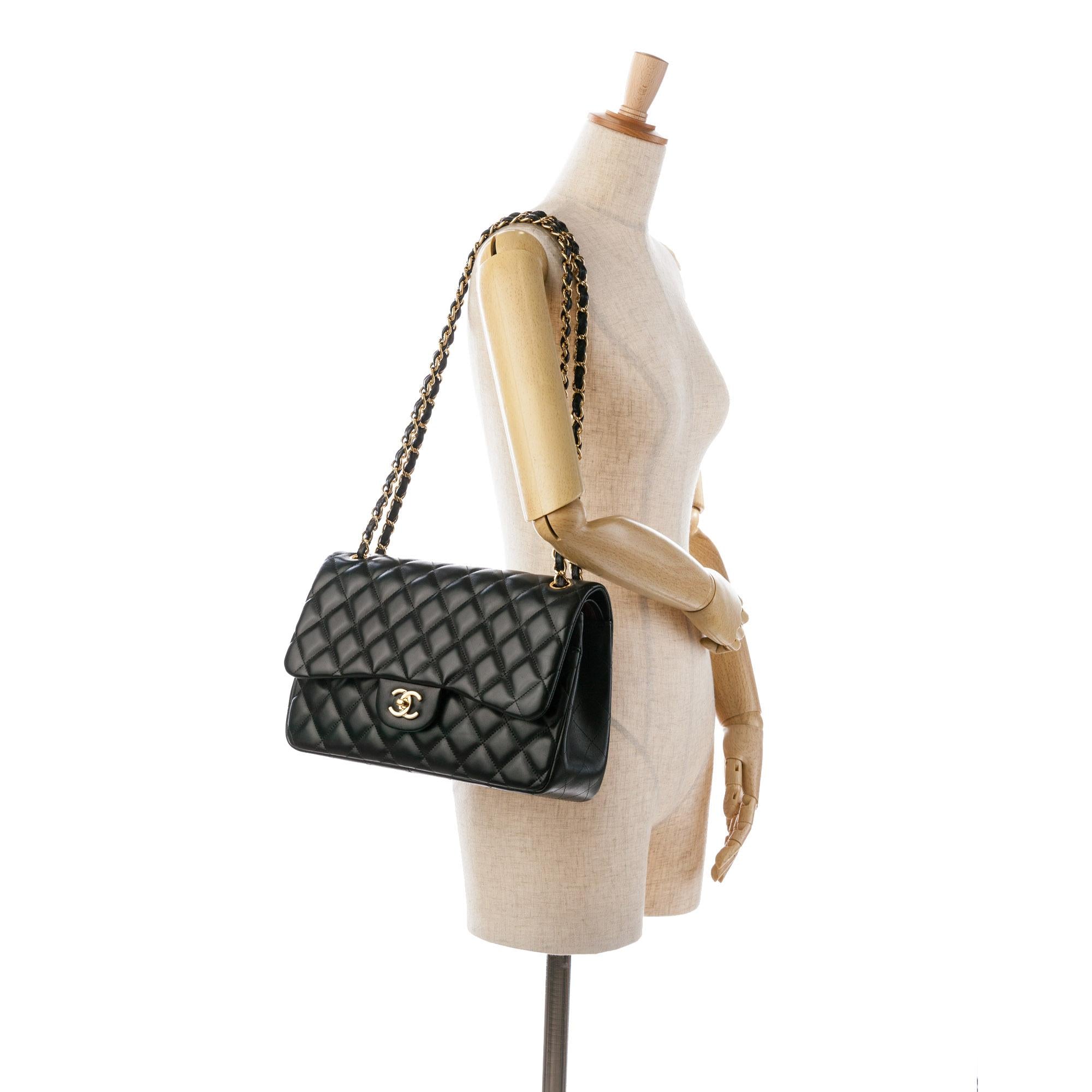 Top Quality Chanel Jumbo Classic Lambskin Double Flap (SHG-0LaKgj)