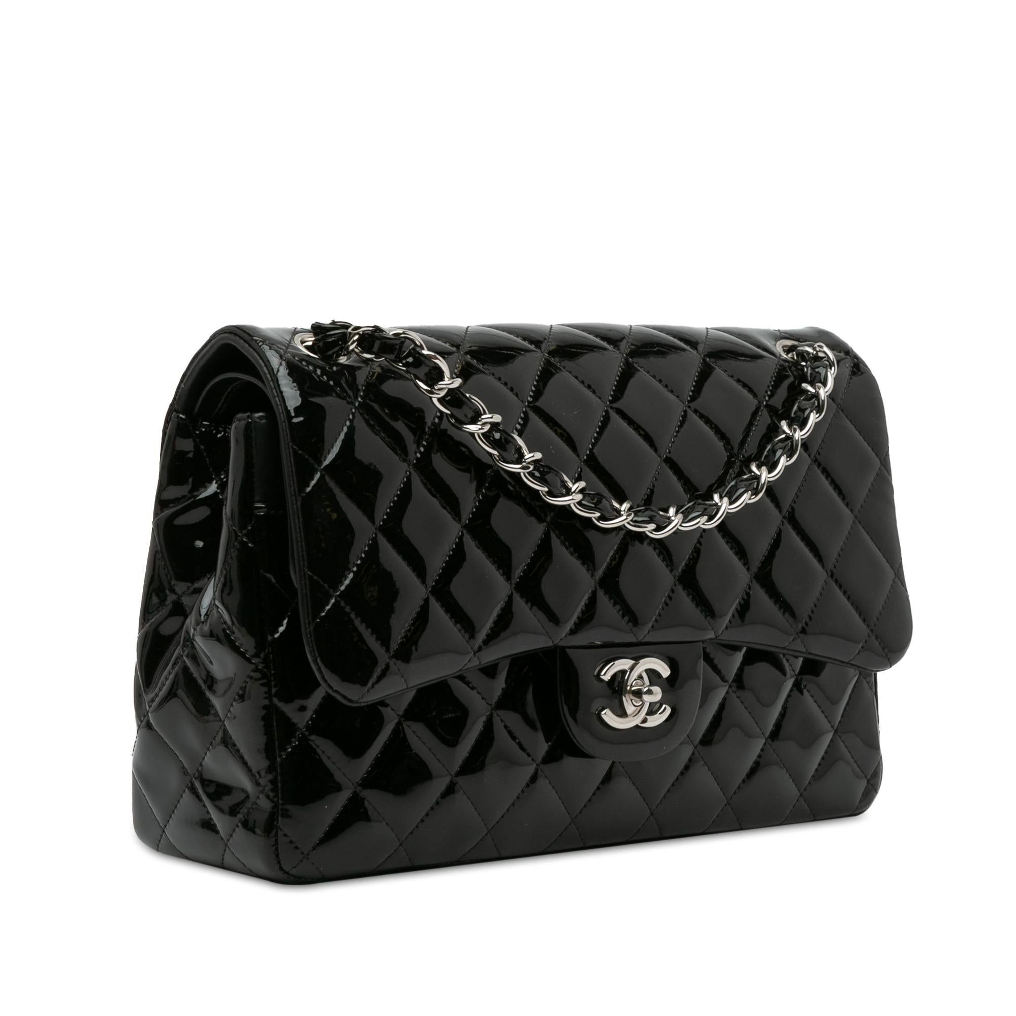 Top Quality Chanel Jumbo Classic Patent Double Flap (SHG-gJqseL)