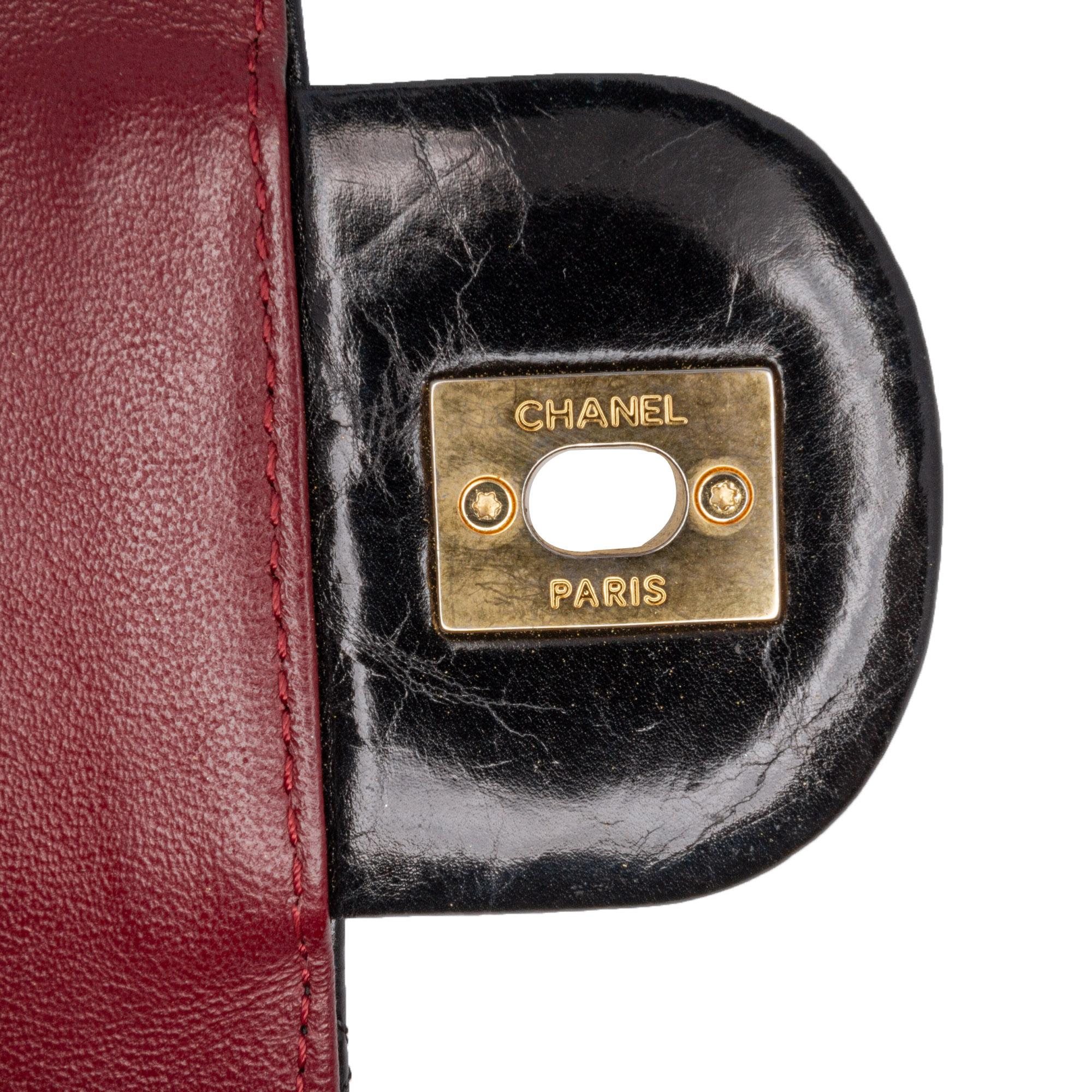Top Quality Chanel Jumbo Quilted Glazed Calfskin Clams Pocket Flap (SHG-jPBPrw)