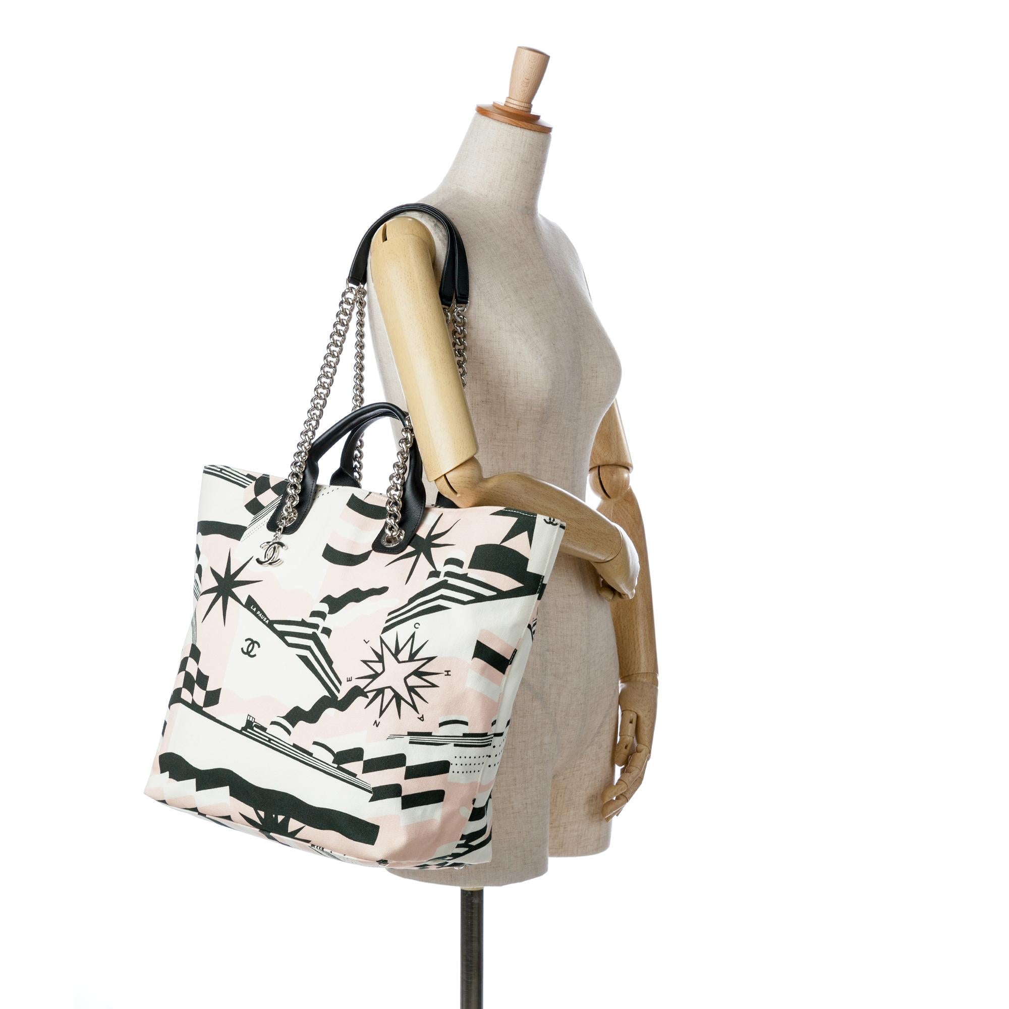 Top Quality Chanel La Pausa Bay Shopping Tote (SHG-BHPMOc)