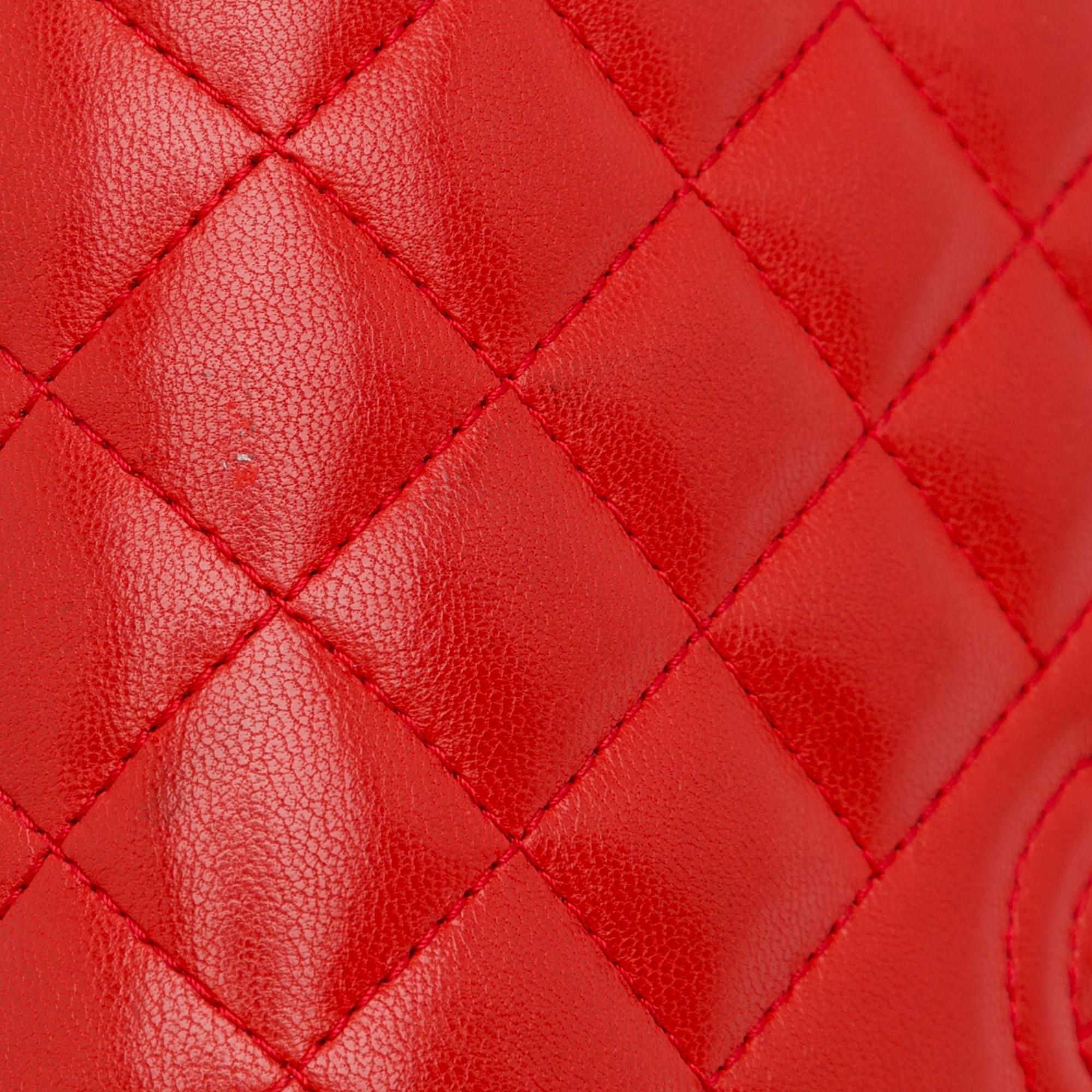 Top Quality Chanel Lambskin Diamond CC Wallet on Chain (SHG-K03AWt)