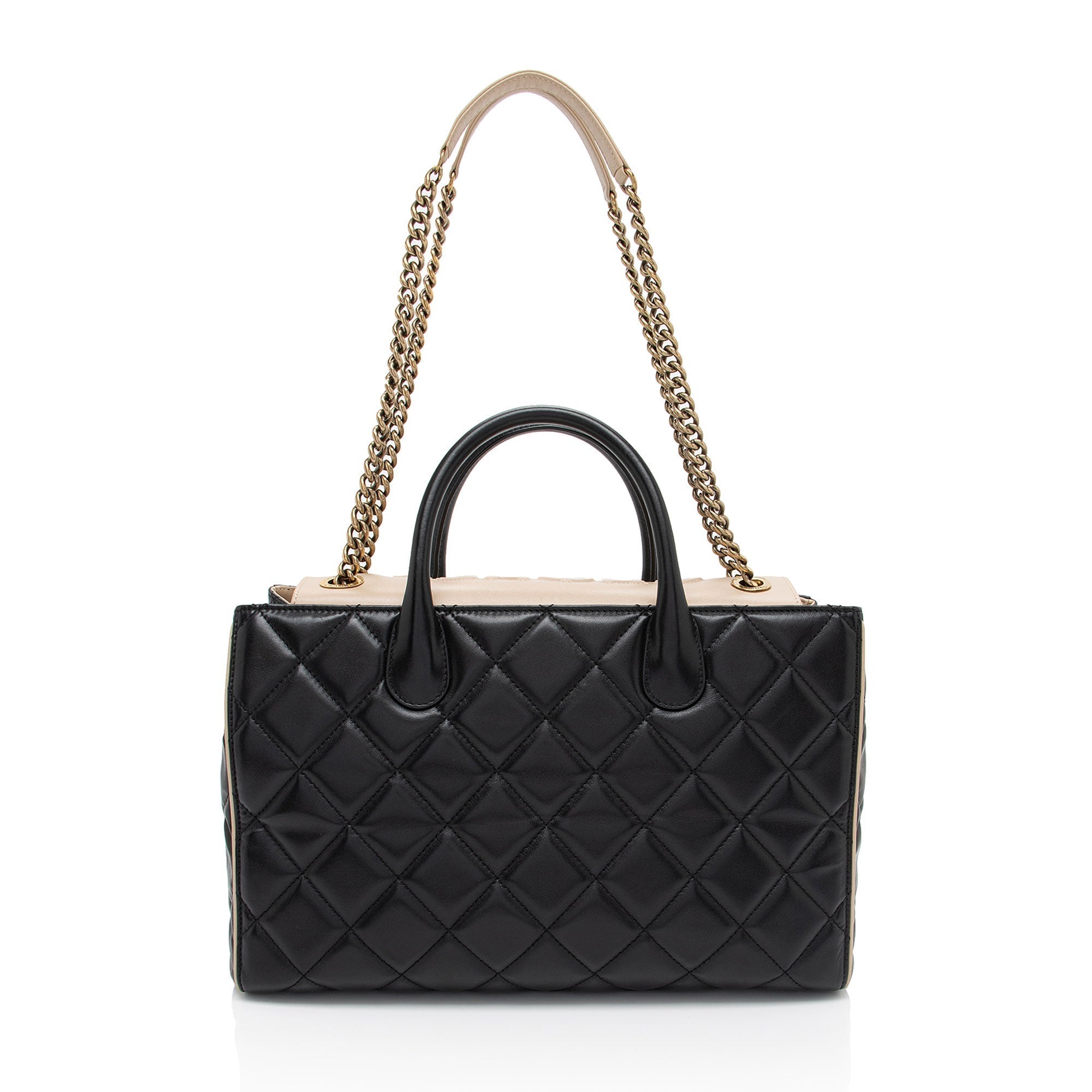 Top Quality Chanel Lambskin Portobello Small Tote (SHF-Drtxbt)