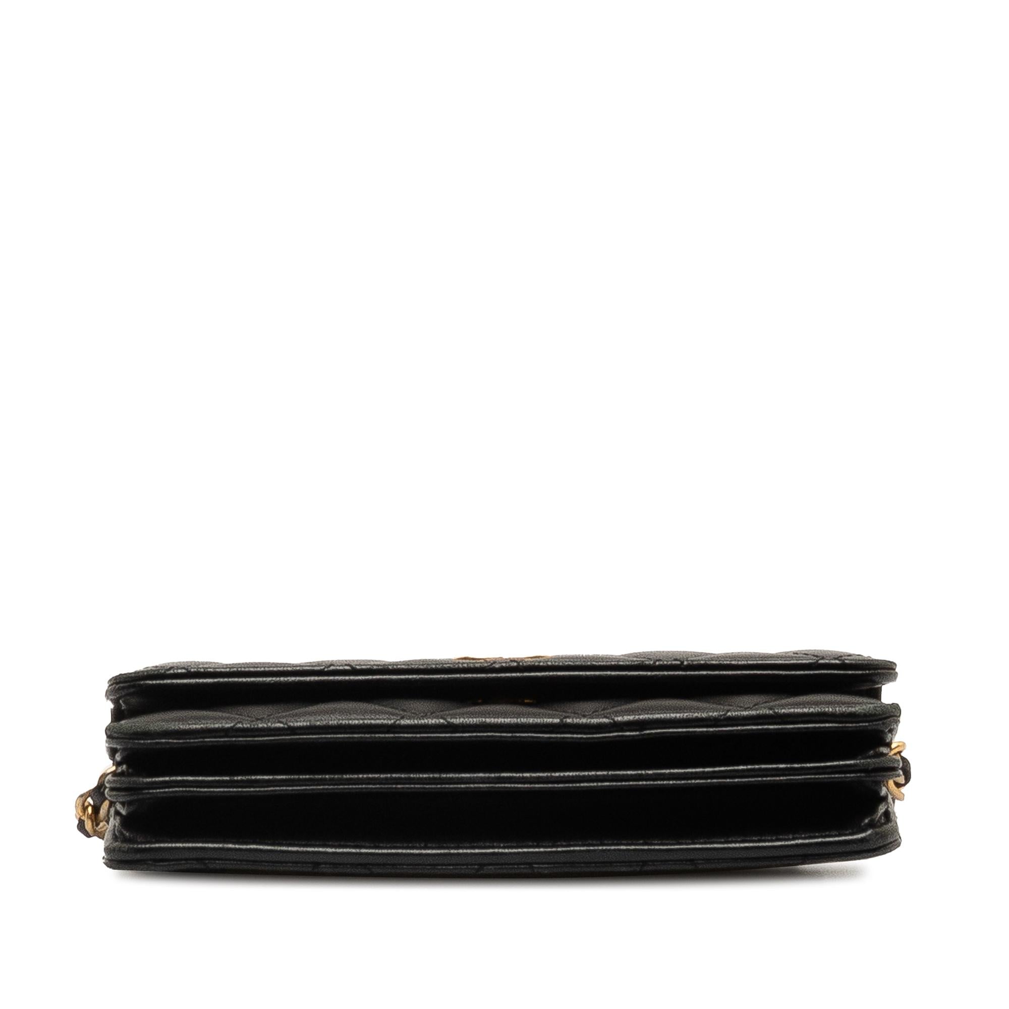 Top Quality Chanel Lambskin Romance Wallet On Chain (SHG-KUQyCX)