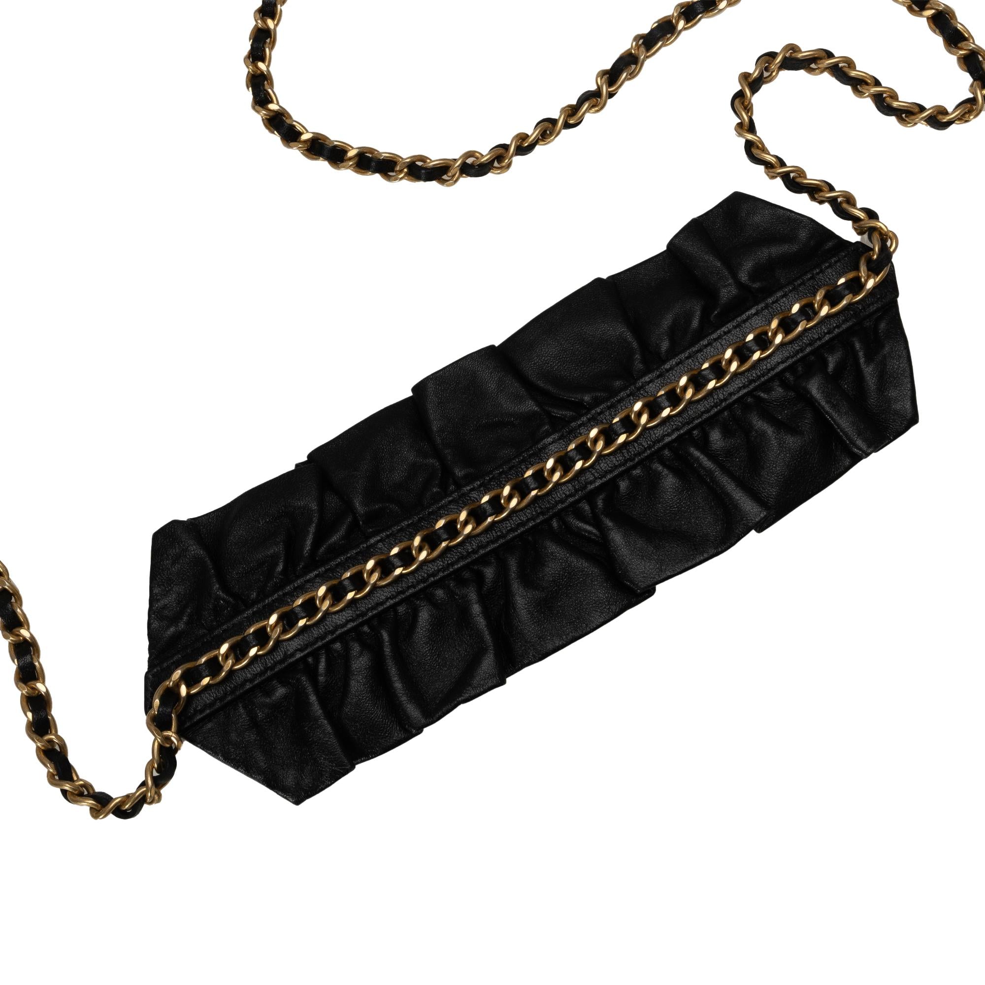 Top Quality Chanel Lambskin Romance Wallet On Chain (SHG-KUQyCX)