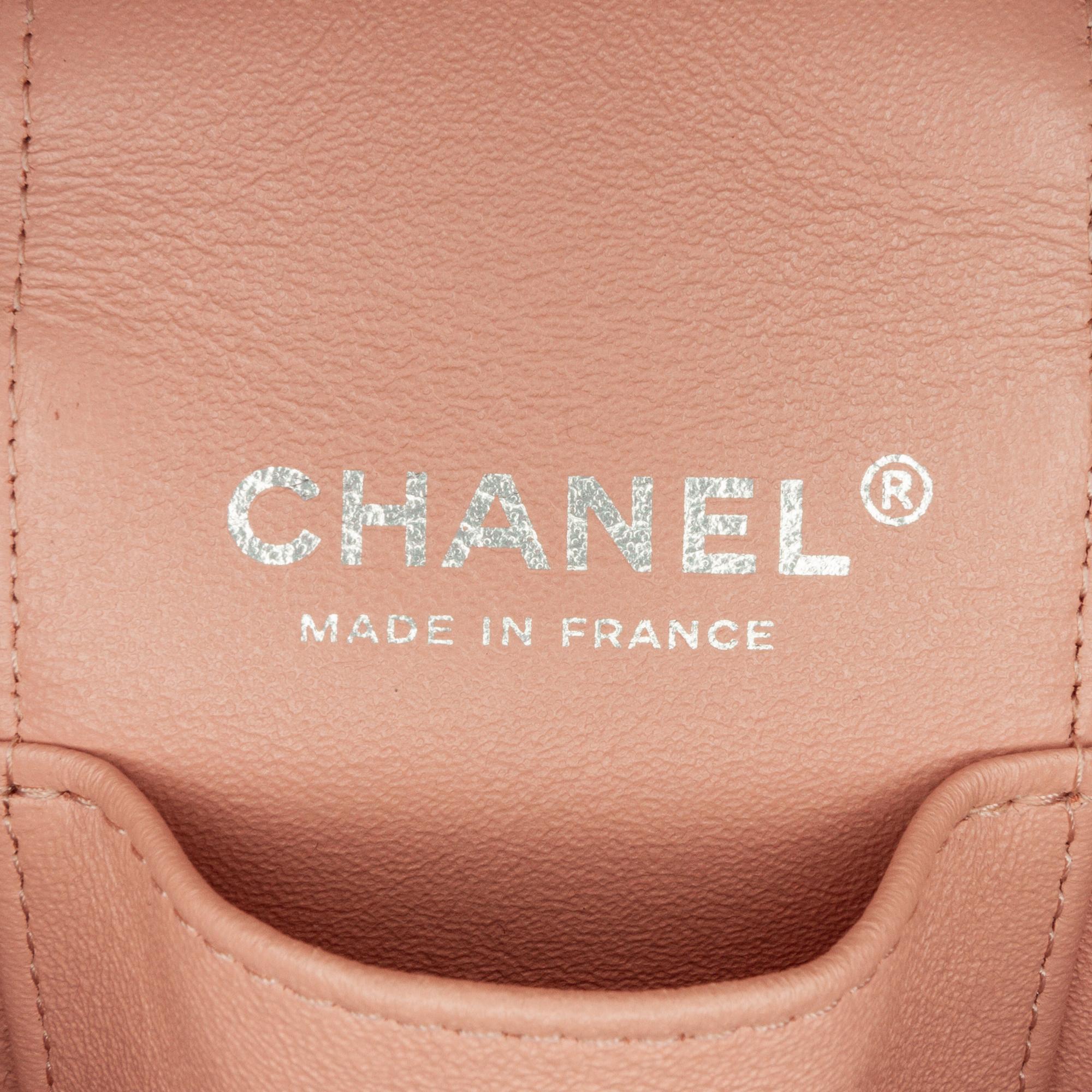 Top Quality Chanel Lambskin Top Handle Vanity Case with Chain (SHG-BSRNGL)