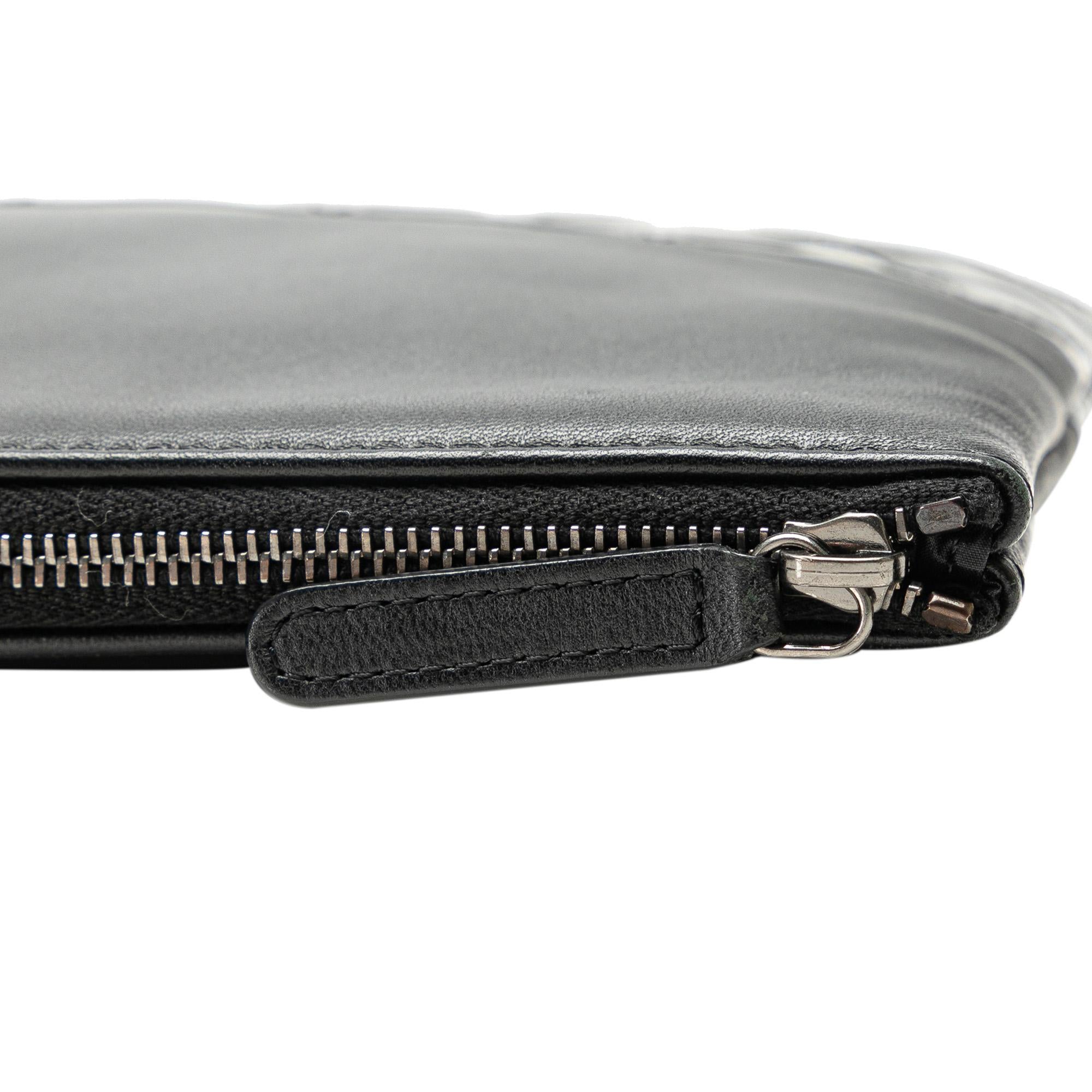 Top Quality Chanel Lambskin and Quilted Patent O Case Clutch (SHG-nuBGKM)