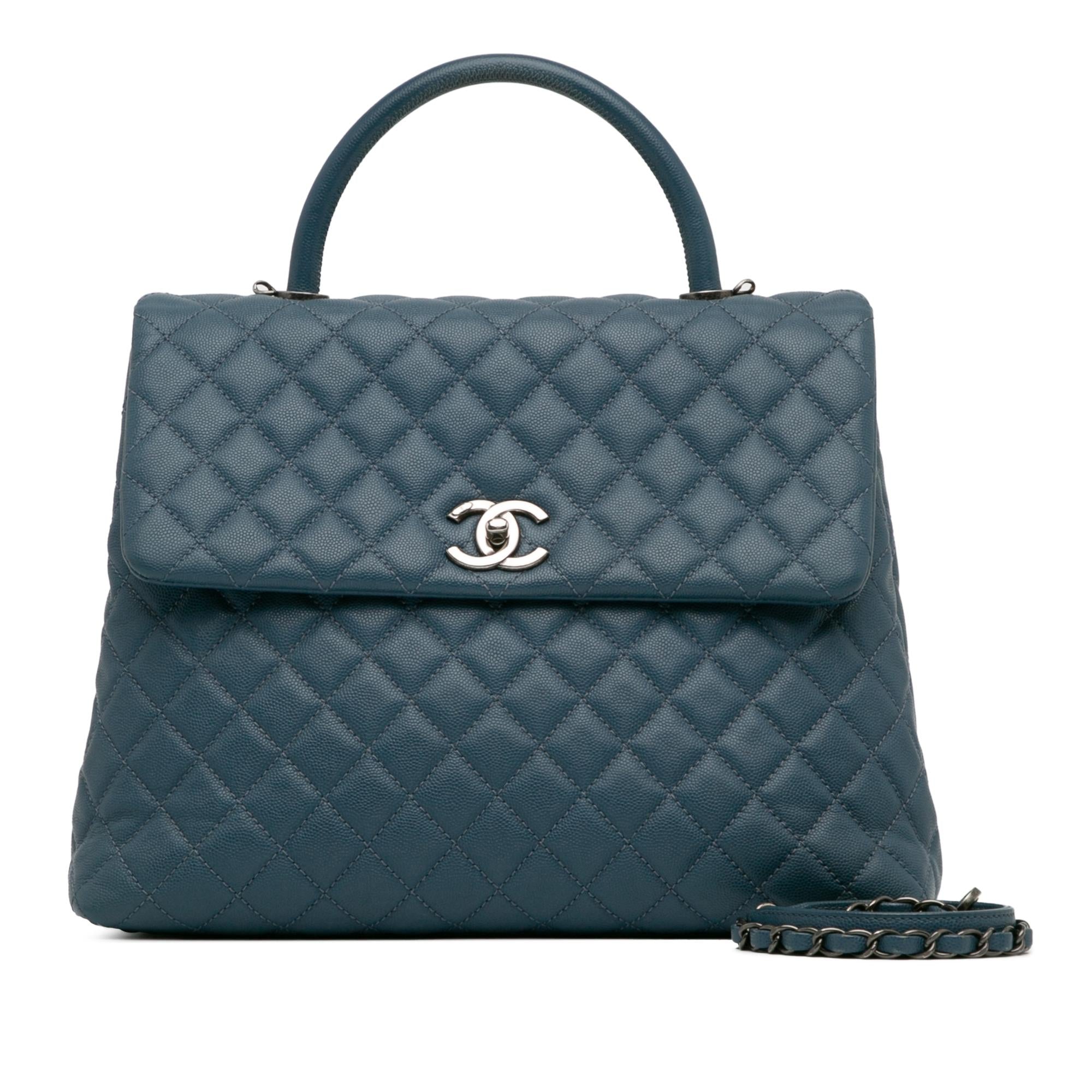 Top Quality Chanel Large Caviar Coco Top Handle Bag (SHG-nKdO2N)