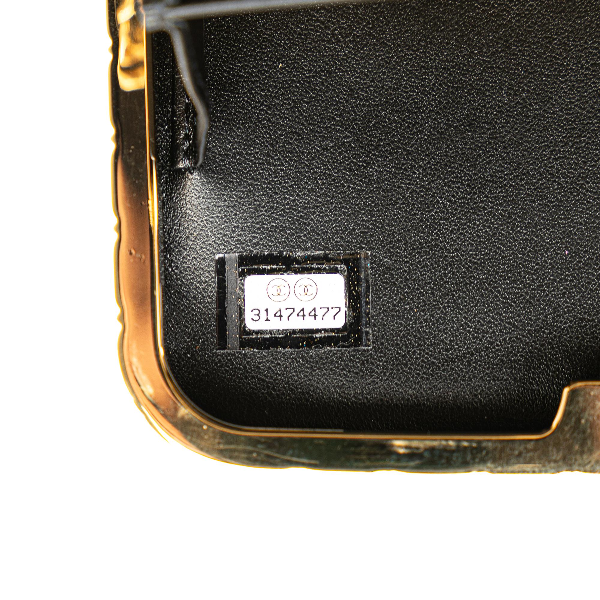 Top Quality Chanel Large Glazed Goatskin Box With Chain (SHG-2qsdiw)