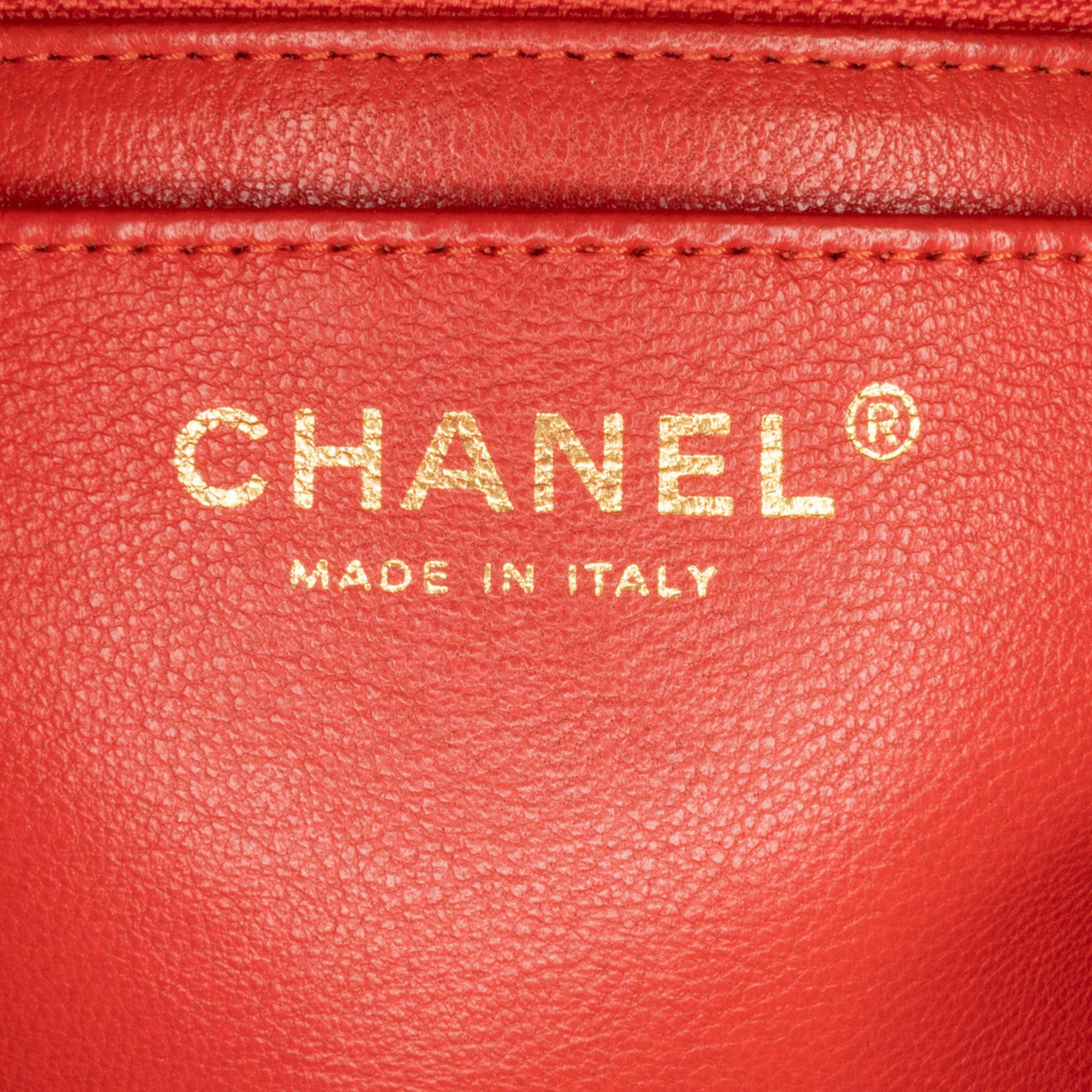 Top Quality Chanel Maxi Classic Lambskin Single Flap (SHG-utLlb3)