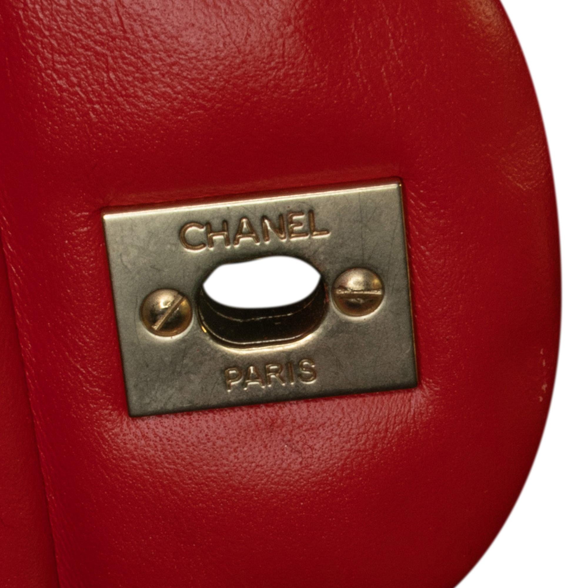 Top Quality Chanel Maxi Classic Lambskin Single Flap (SHG-utLlb3)