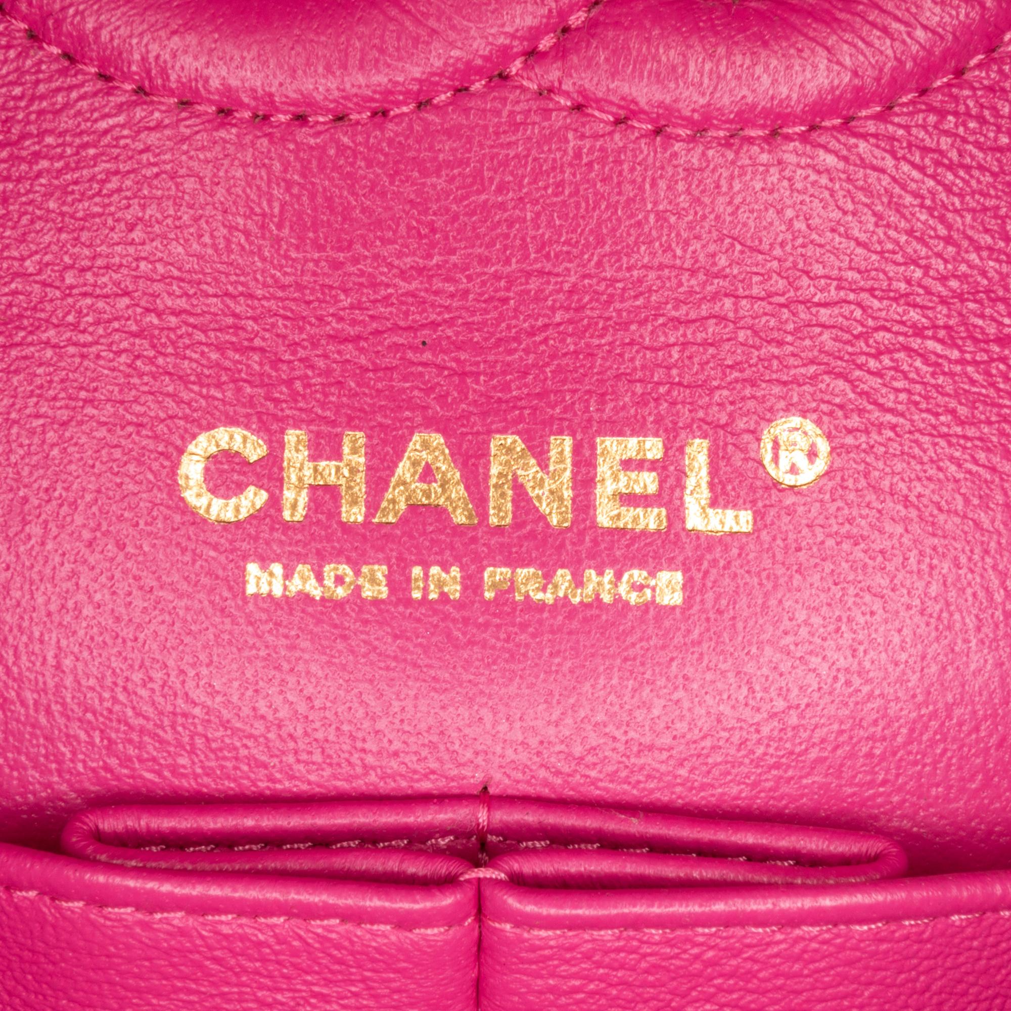 Top Quality Chanel Medium Chevron Lambskin Double Flap (SHG-472NmH)