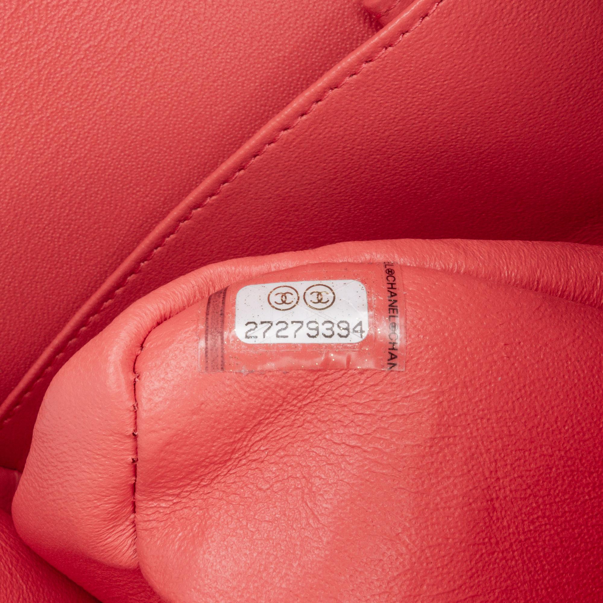 Top Quality Chanel Medium Classic Chevron Lambskin Double Flap (SHG-pCILyr)