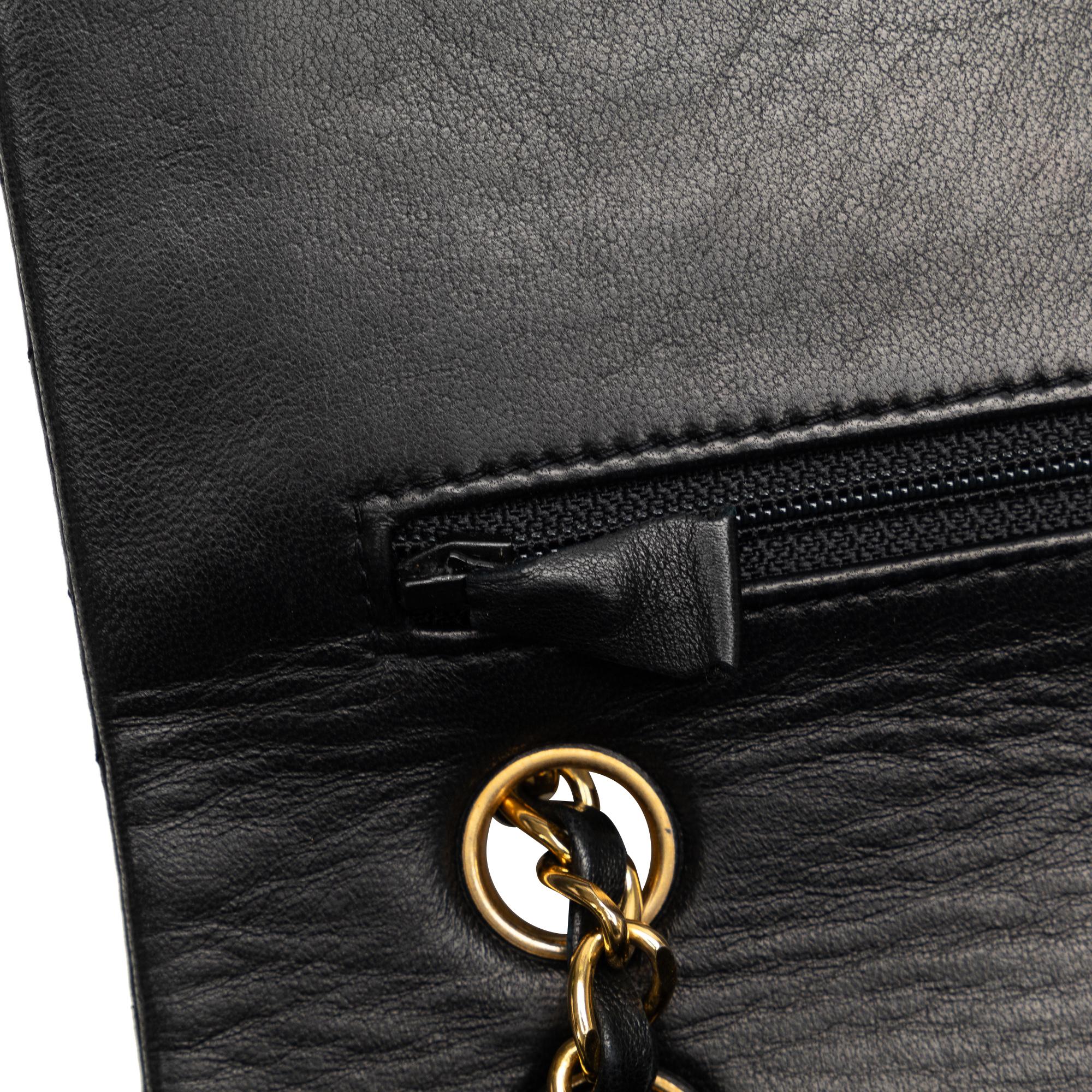Top Quality Chanel Medium Classic Lambskin Double Flap (SHG-zFe3qn)