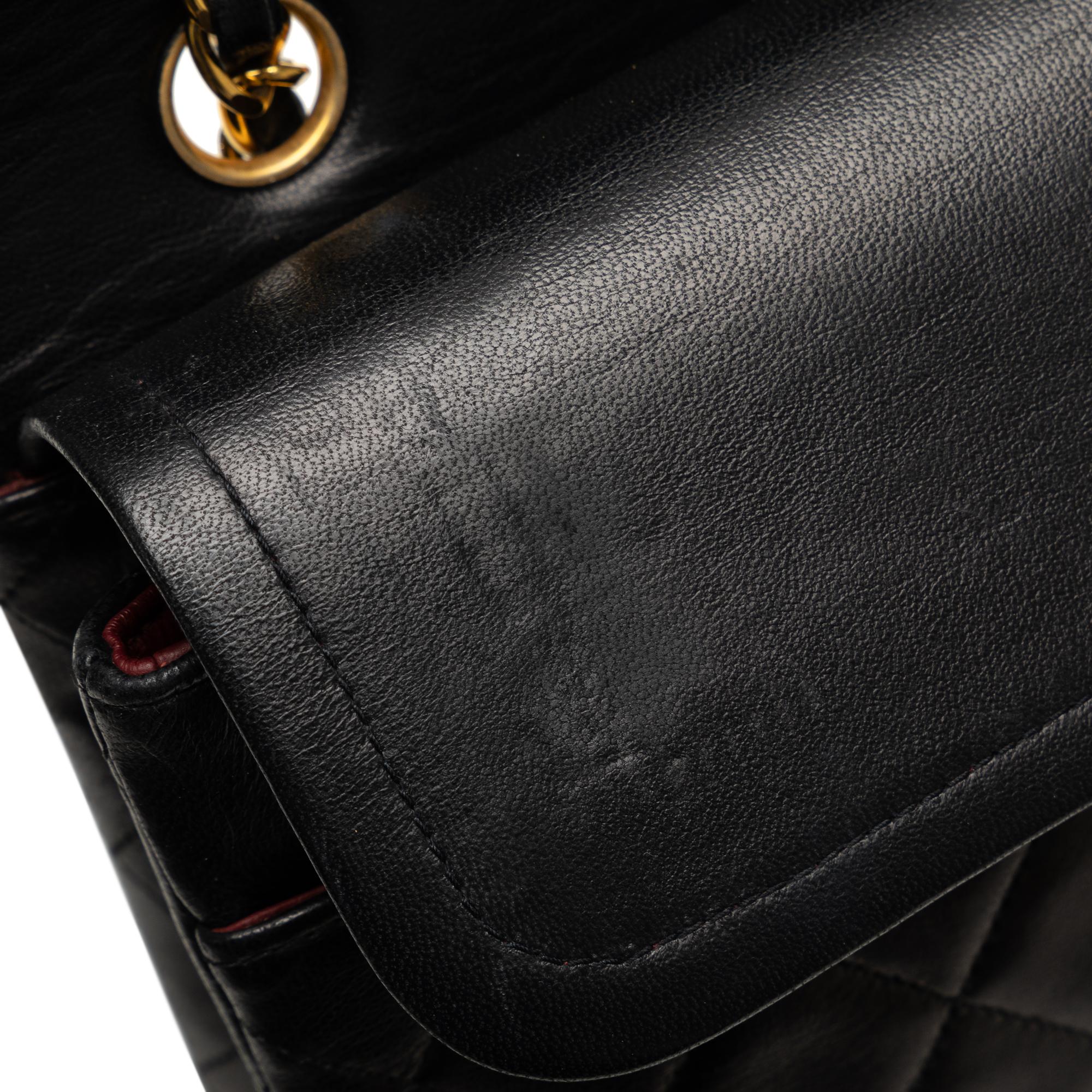 Top Quality Chanel Medium Classic Lambskin Double Flap (SHG-zFe3qn)