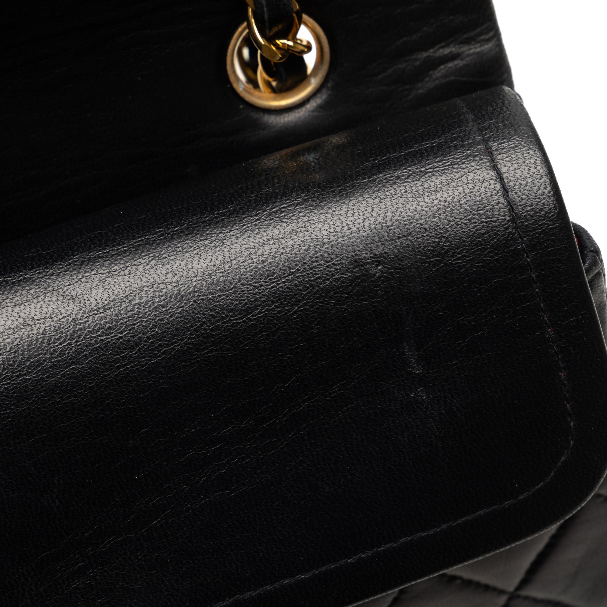 Top Quality Chanel Medium Classic Lambskin Double Flap (SHG-zFe3qn)