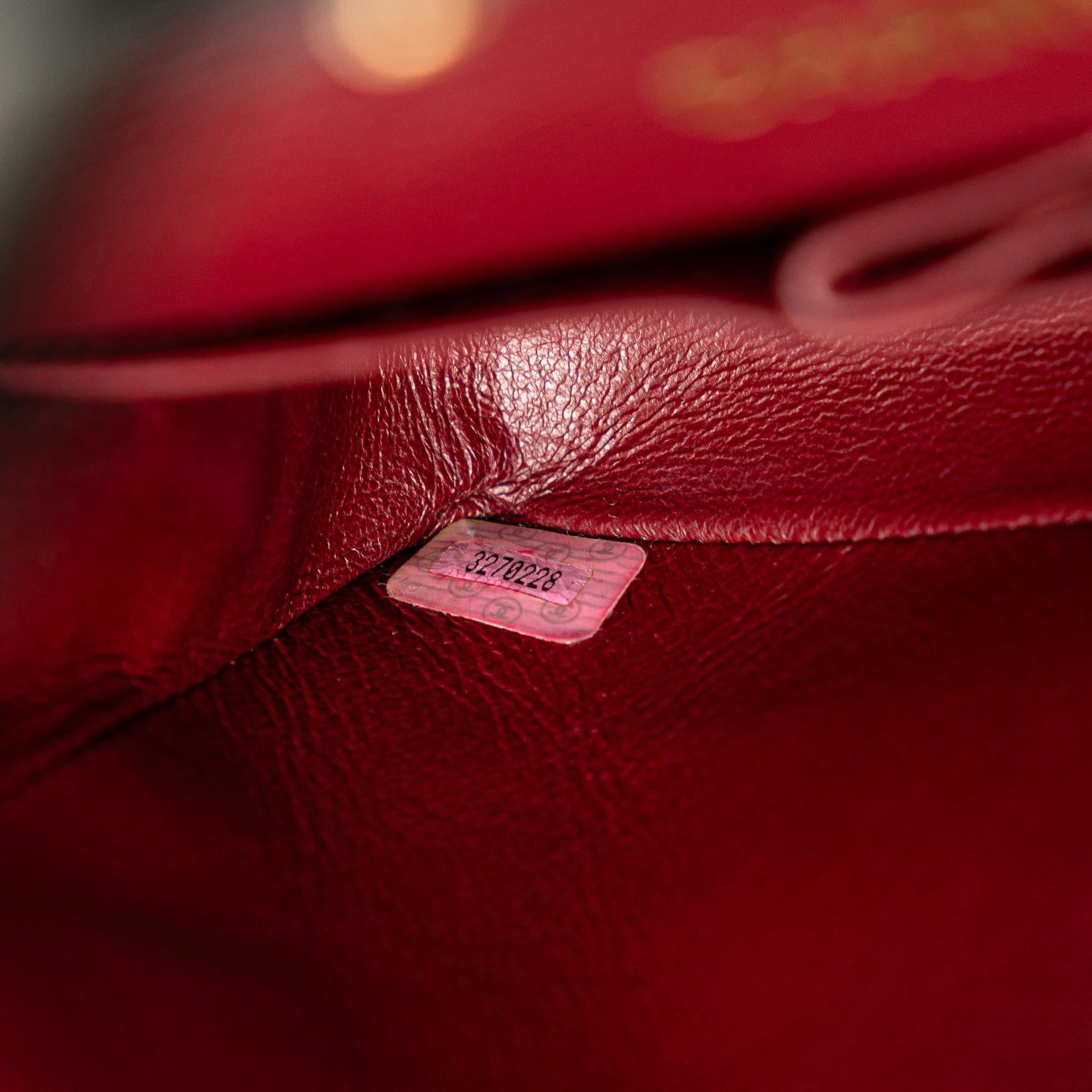 Top Quality Chanel Medium Classic Lambskin Double Flap (SHG-JJIzds)