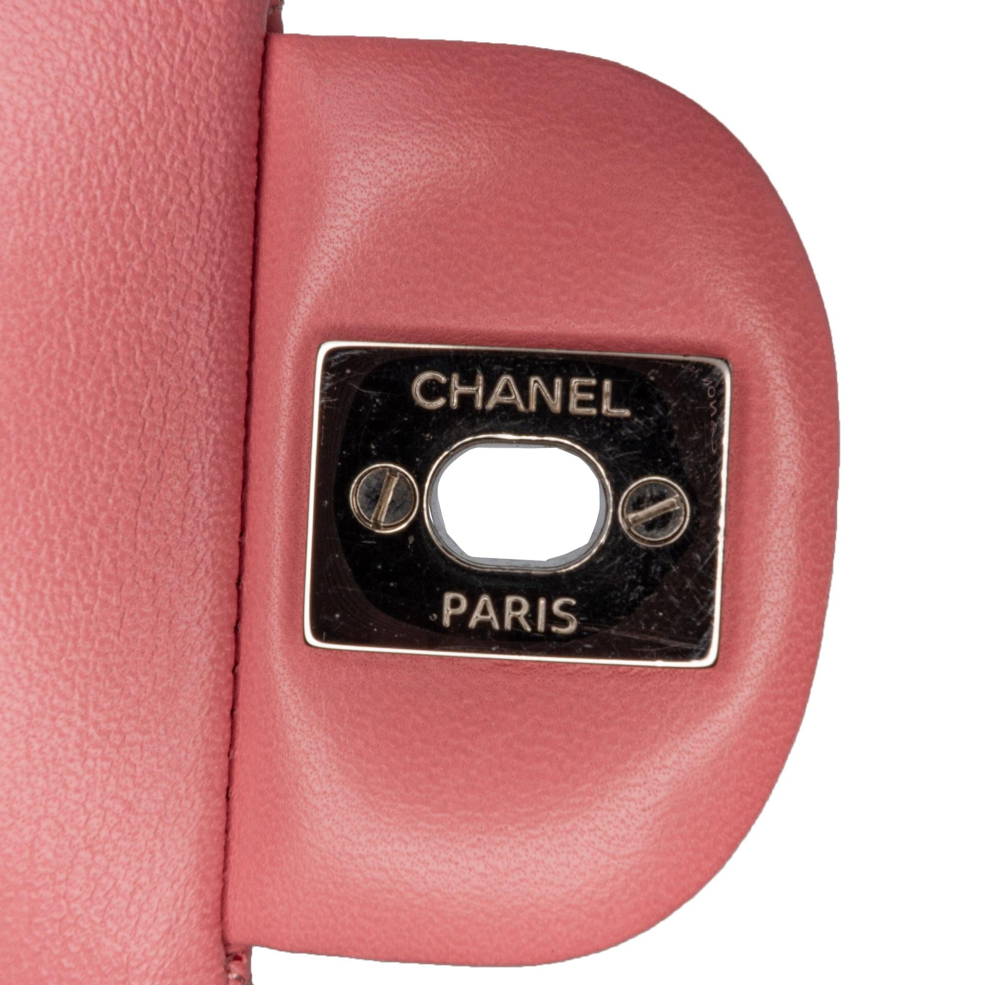 Top Quality Chanel Medium Classic Lambskin Double Flap (SHG-lwJYDO)