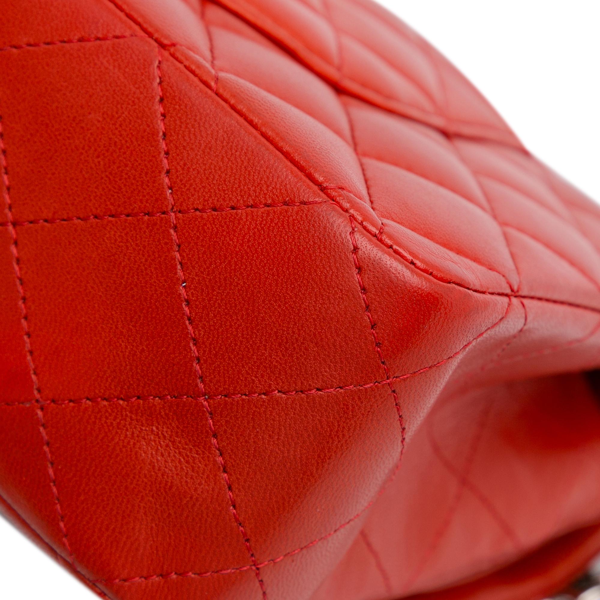 Top Quality Chanel Medium Classic Lambskin Double Flap (SHG-hCviYB)