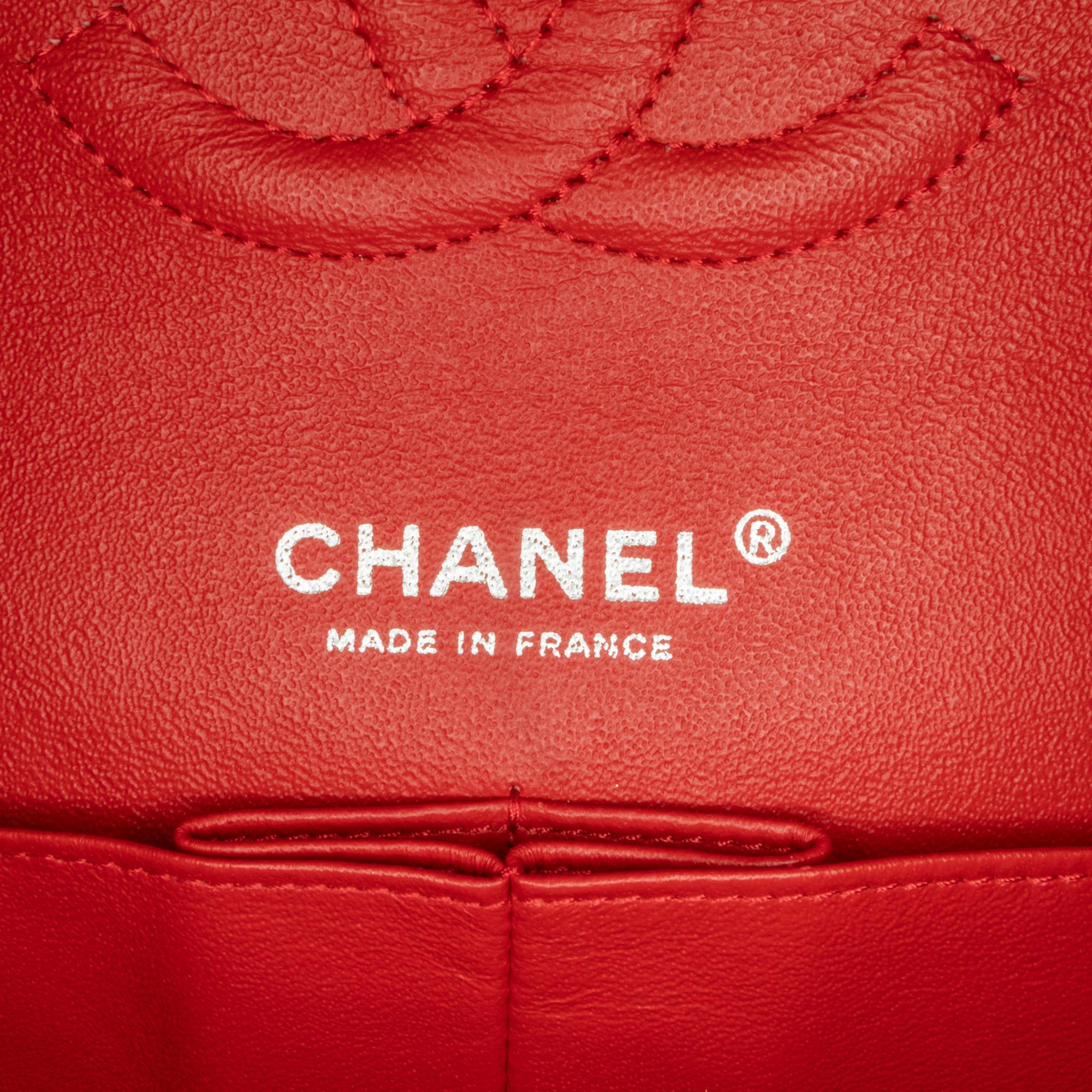 Top Quality Chanel Medium Classic Lambskin Double Flap (SHG-hCviYB)