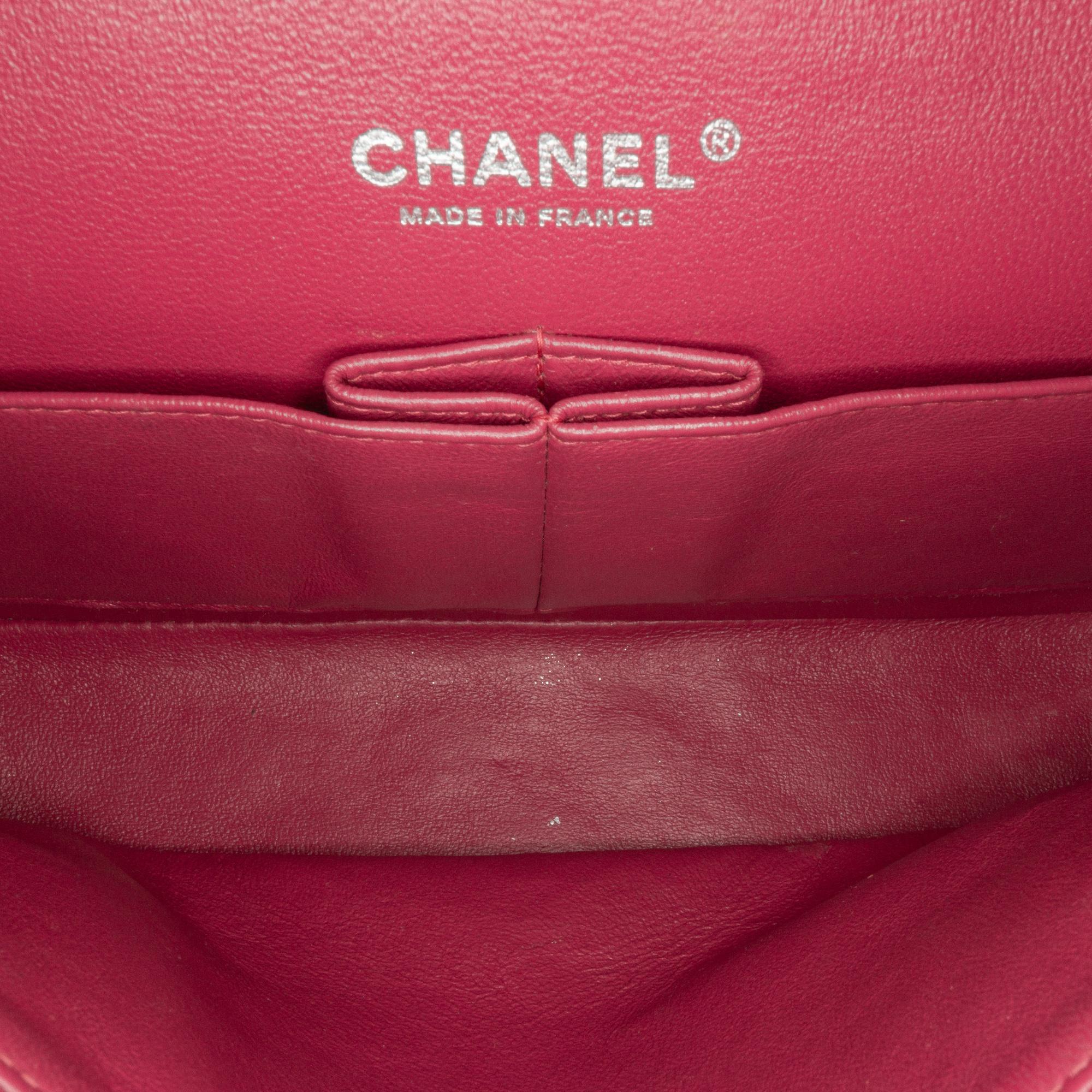 Top Quality Chanel Medium Classic Patent Double Flap (SHG-gwOeOo)