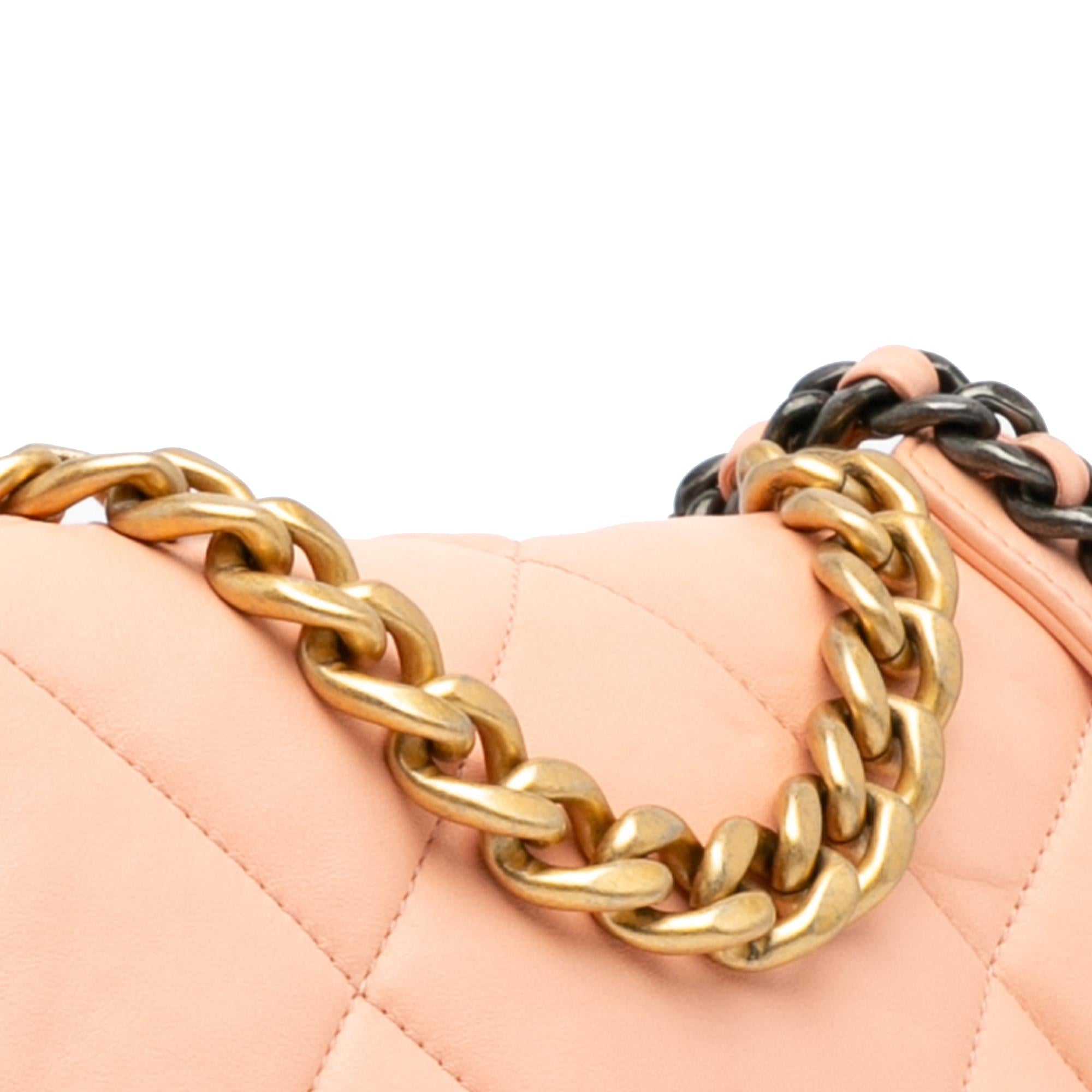 Top Quality Chanel Medium Lambskin 19 Flap (SHG-WwoWUd)