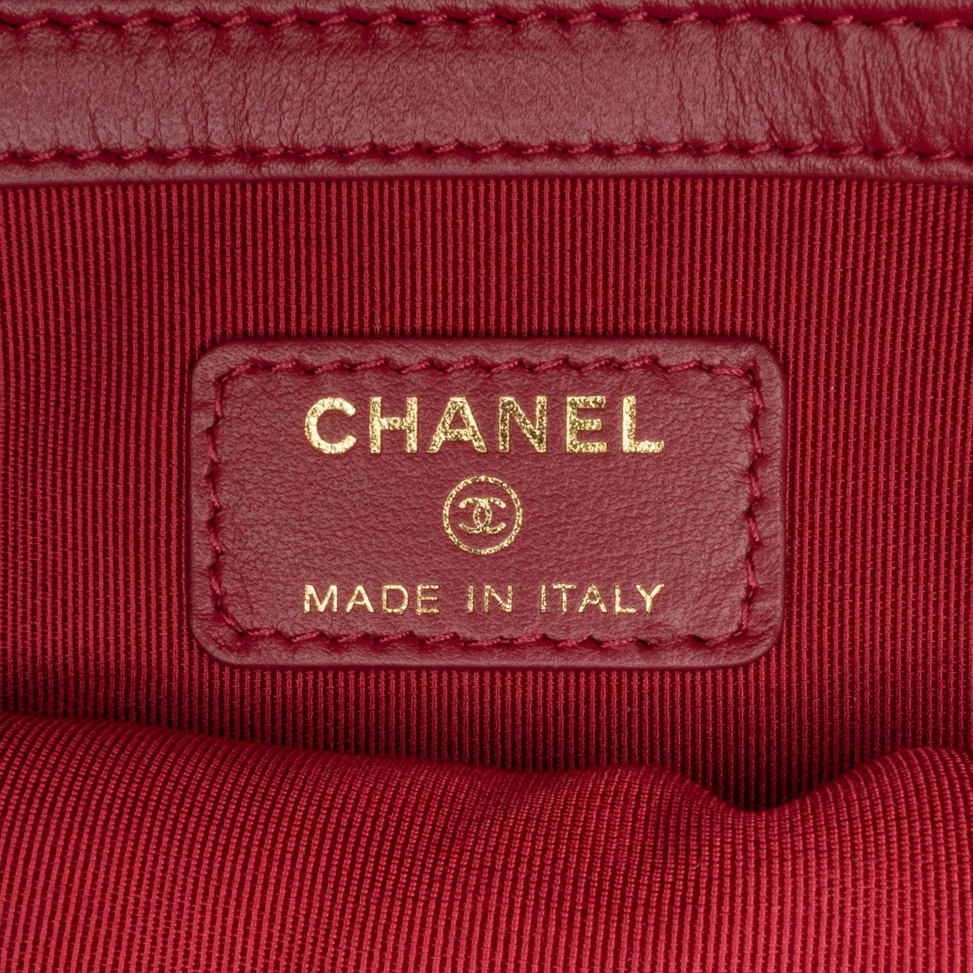 Top Quality Chanel Medium Quilted Lambskin O Case Clutch (SHG-wDy0Mj)