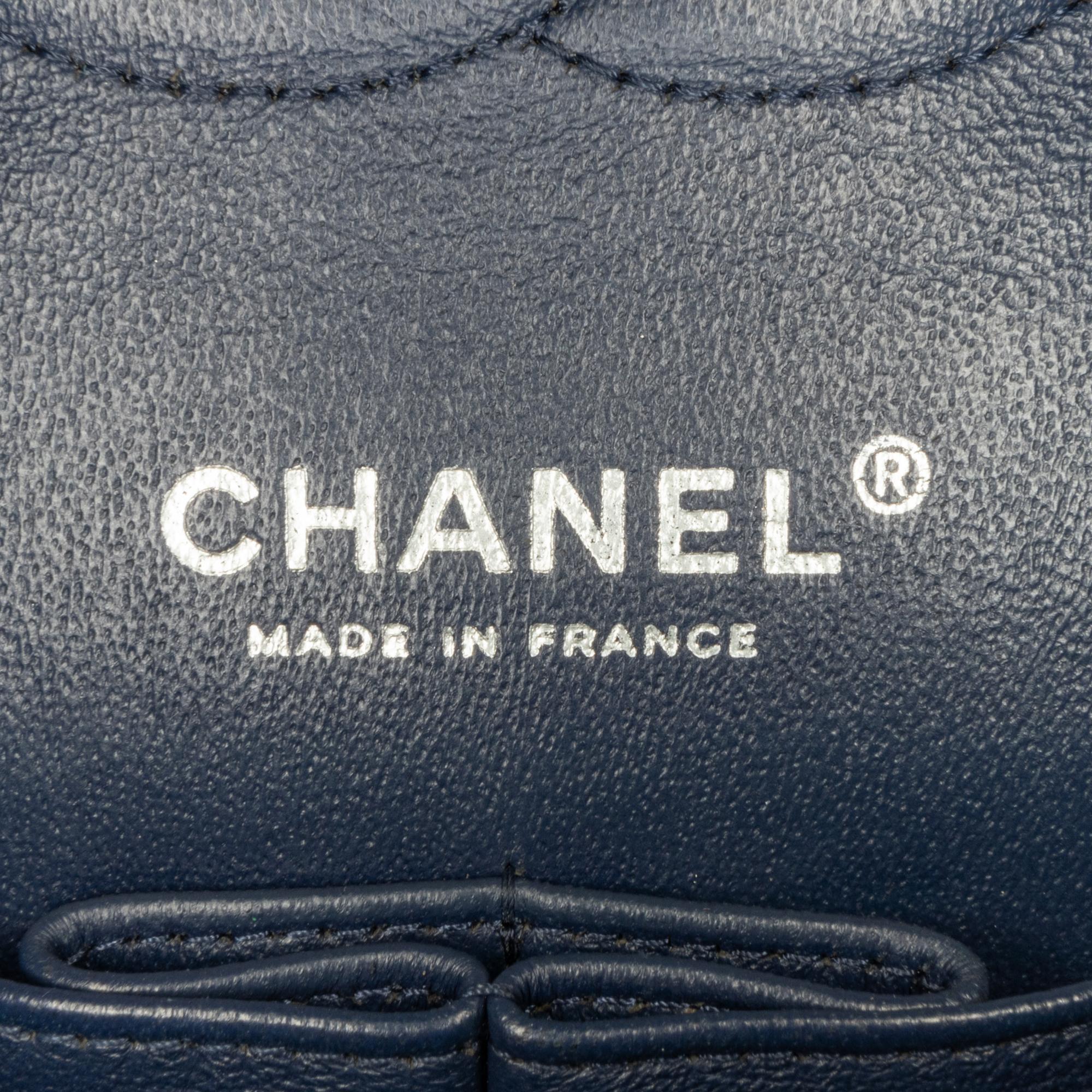Top Quality Chanel Medium Tricolor Lambskin Double Flap (SHG-9xy5Fb)