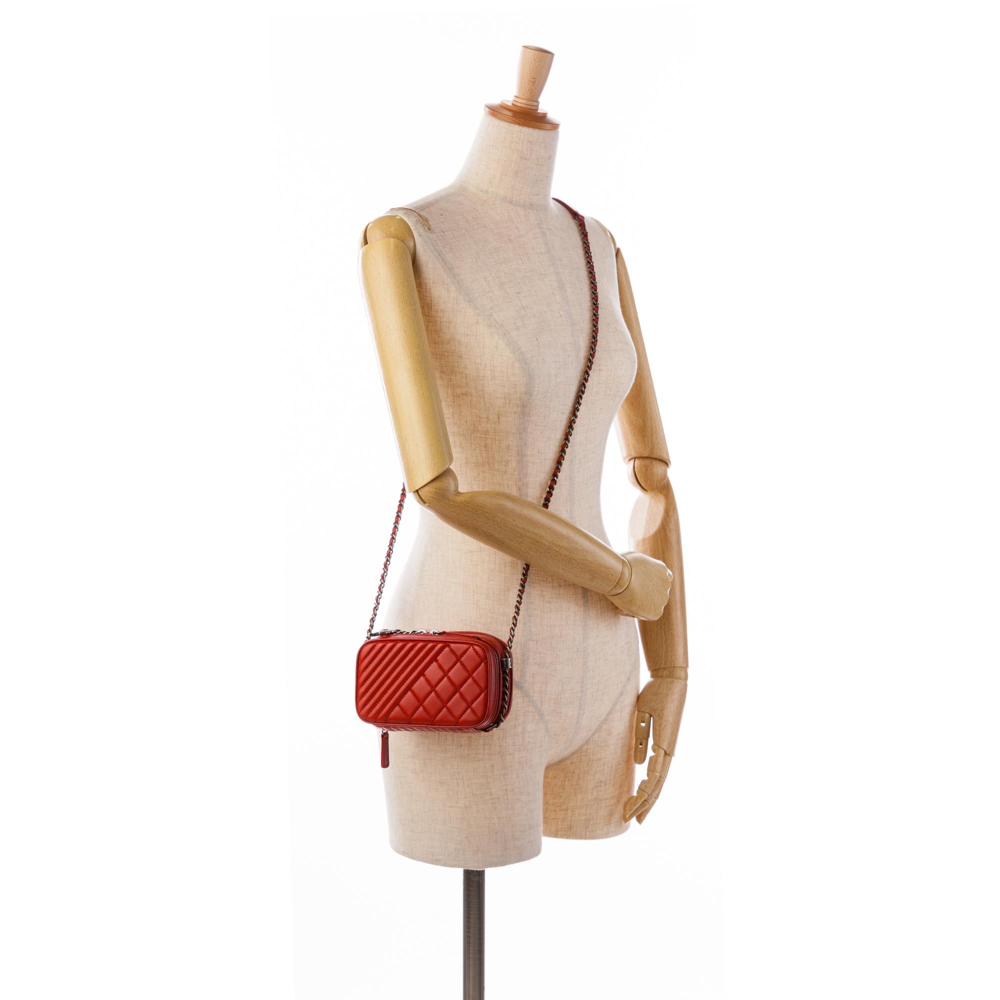 Top Quality Chanel Mini Coco Boy Camera Bag (SHG-qdlenn)