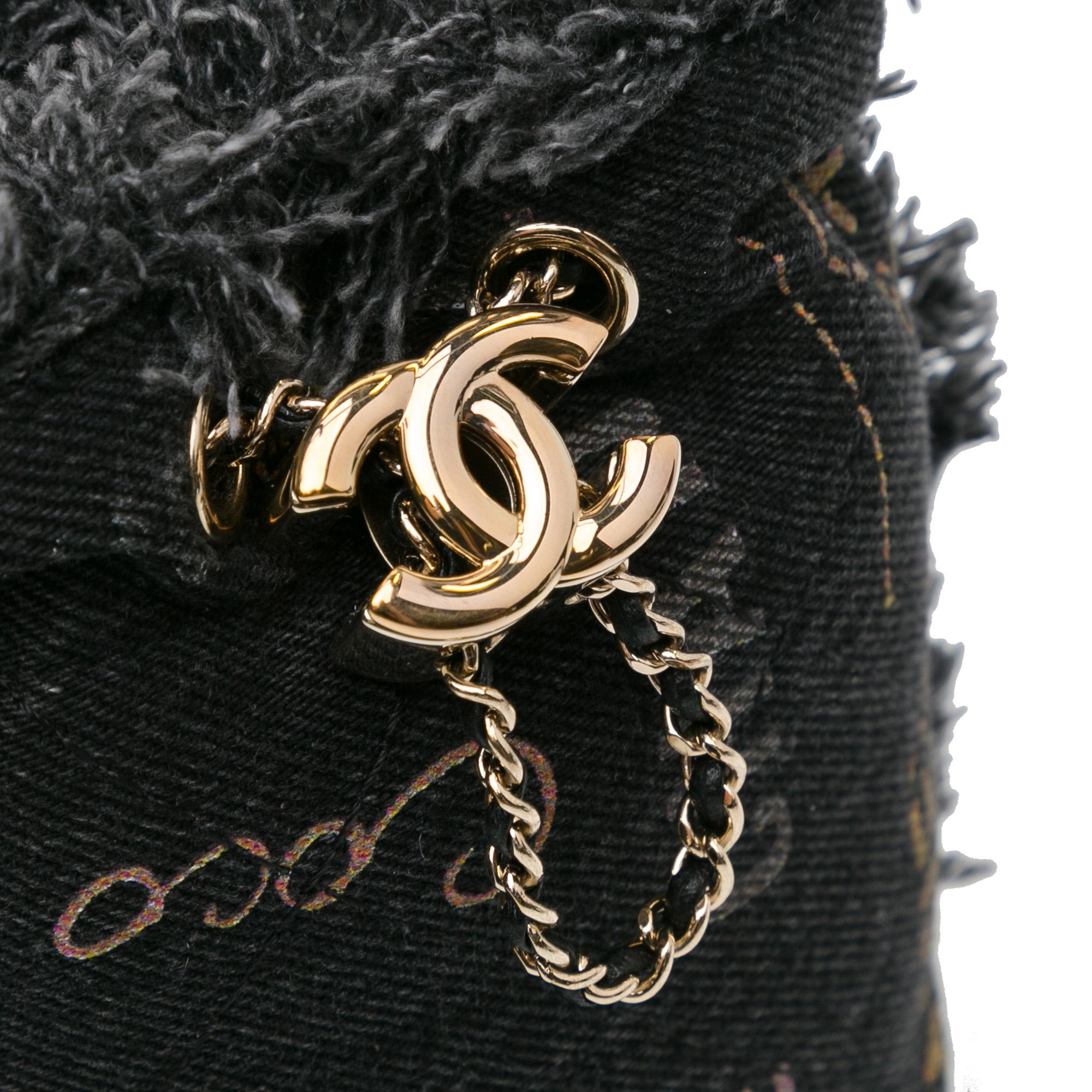 Top Quality Chanel Mini Denim Mood Bucket with Chain (SHG-oUrCJ6)
