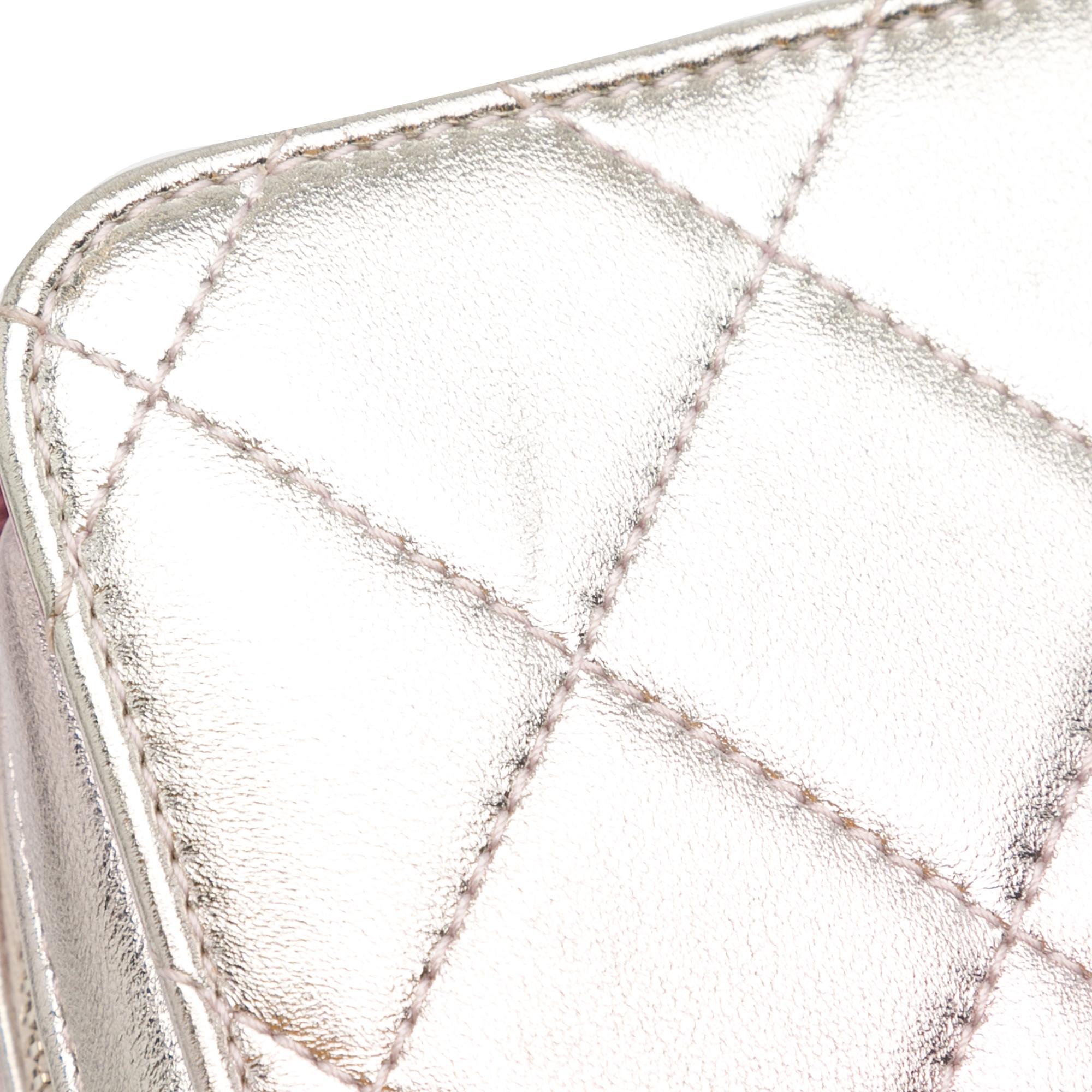 Top Quality Chanel Mini Metallic Lambskin Like a Wallet Flap Bag (SHG-ZFjRuZ)