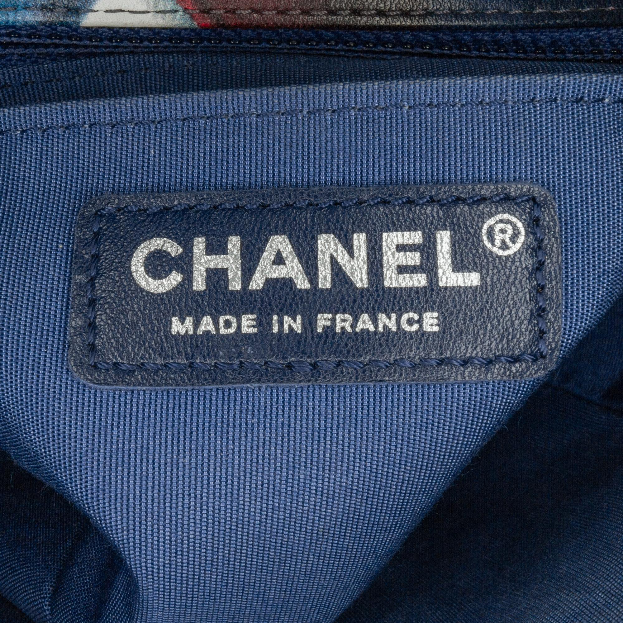 Top Quality Chanel Mini Square Classic Printed Lambskin Airlines Flap (SHG-hpU1MB)