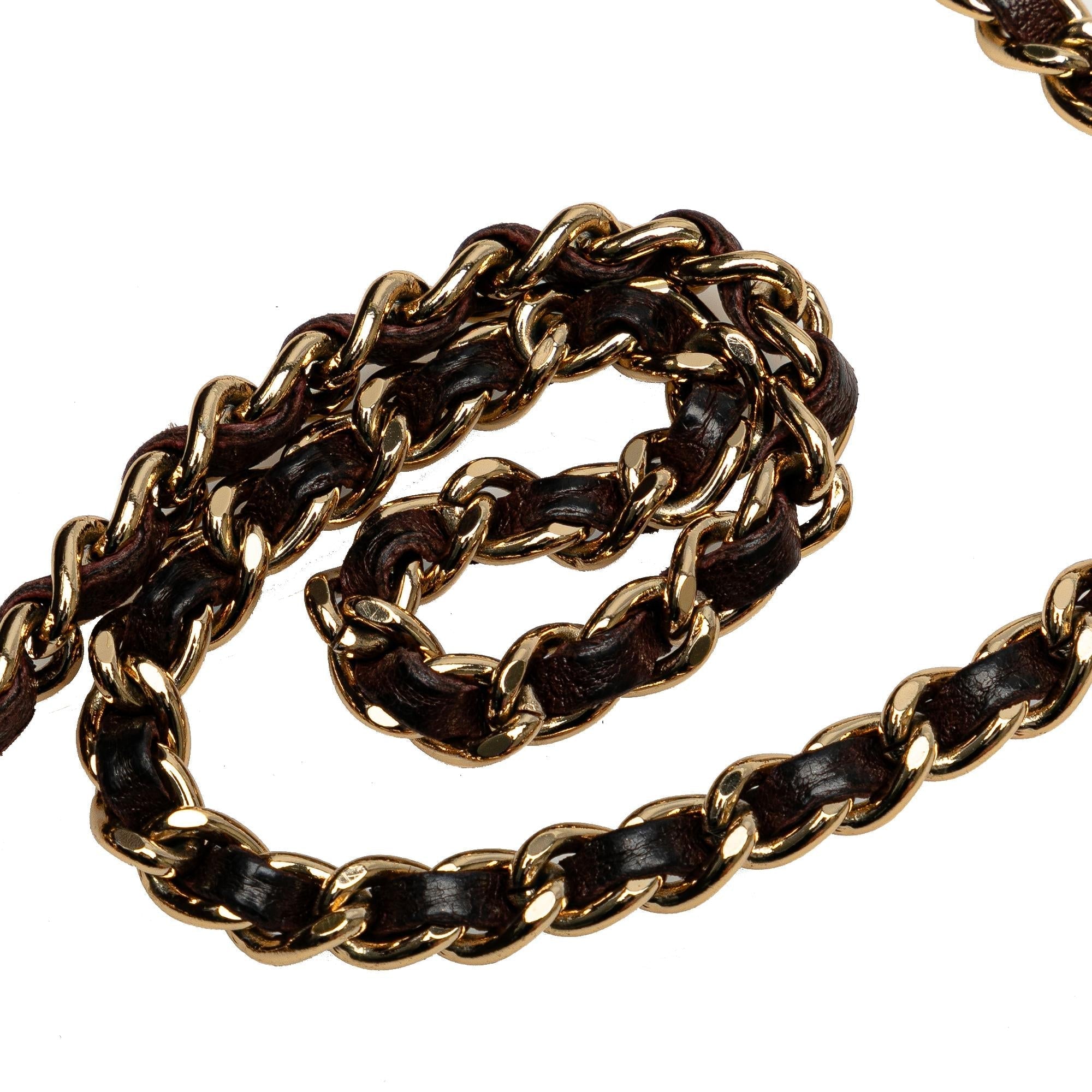 Top Quality Chanel Patent Choco Bar East West Flap (SHG-0yHZCX)