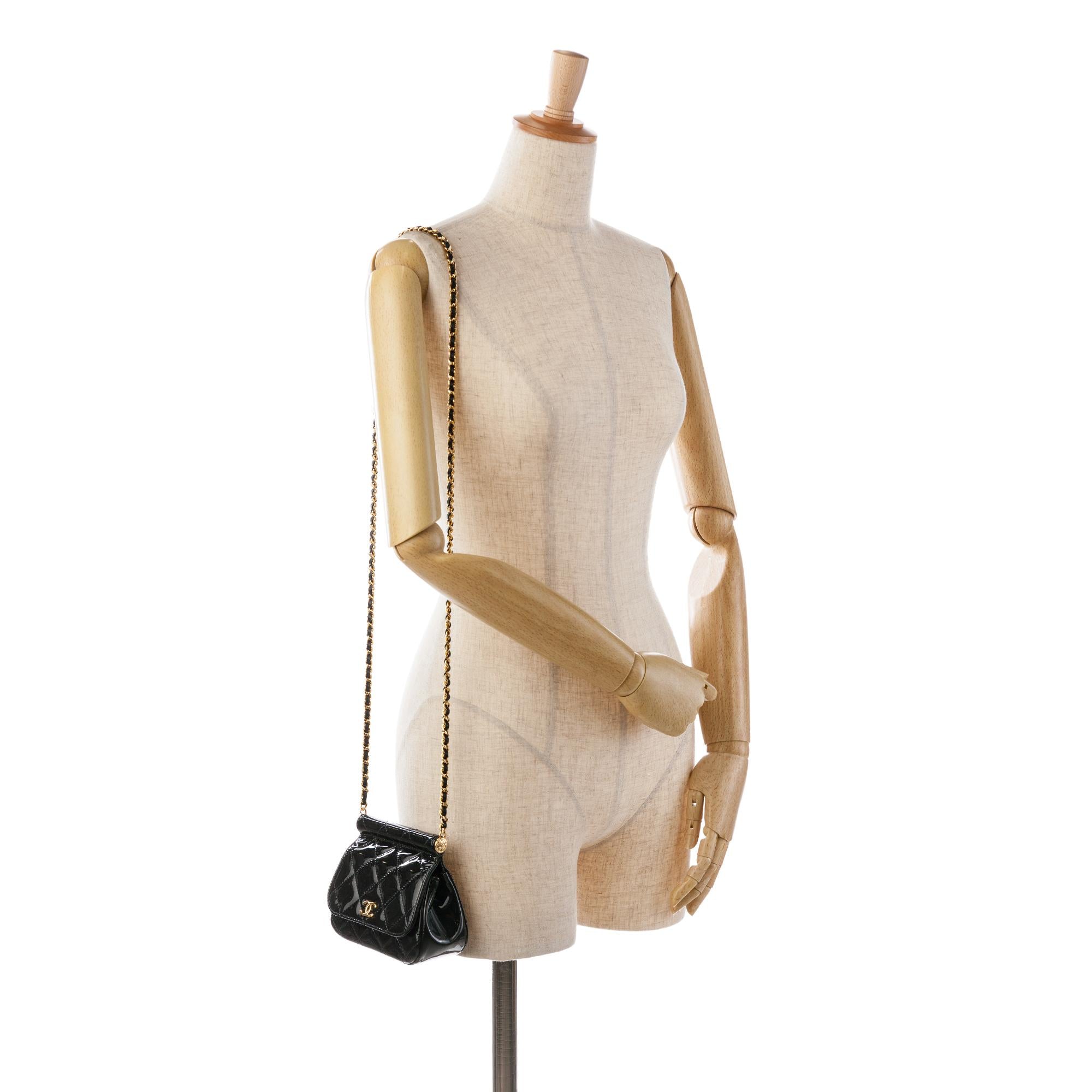 Top Quality Chanel Patent Frame Clutch Flap with Chain (SHG-kmbz5Y)
