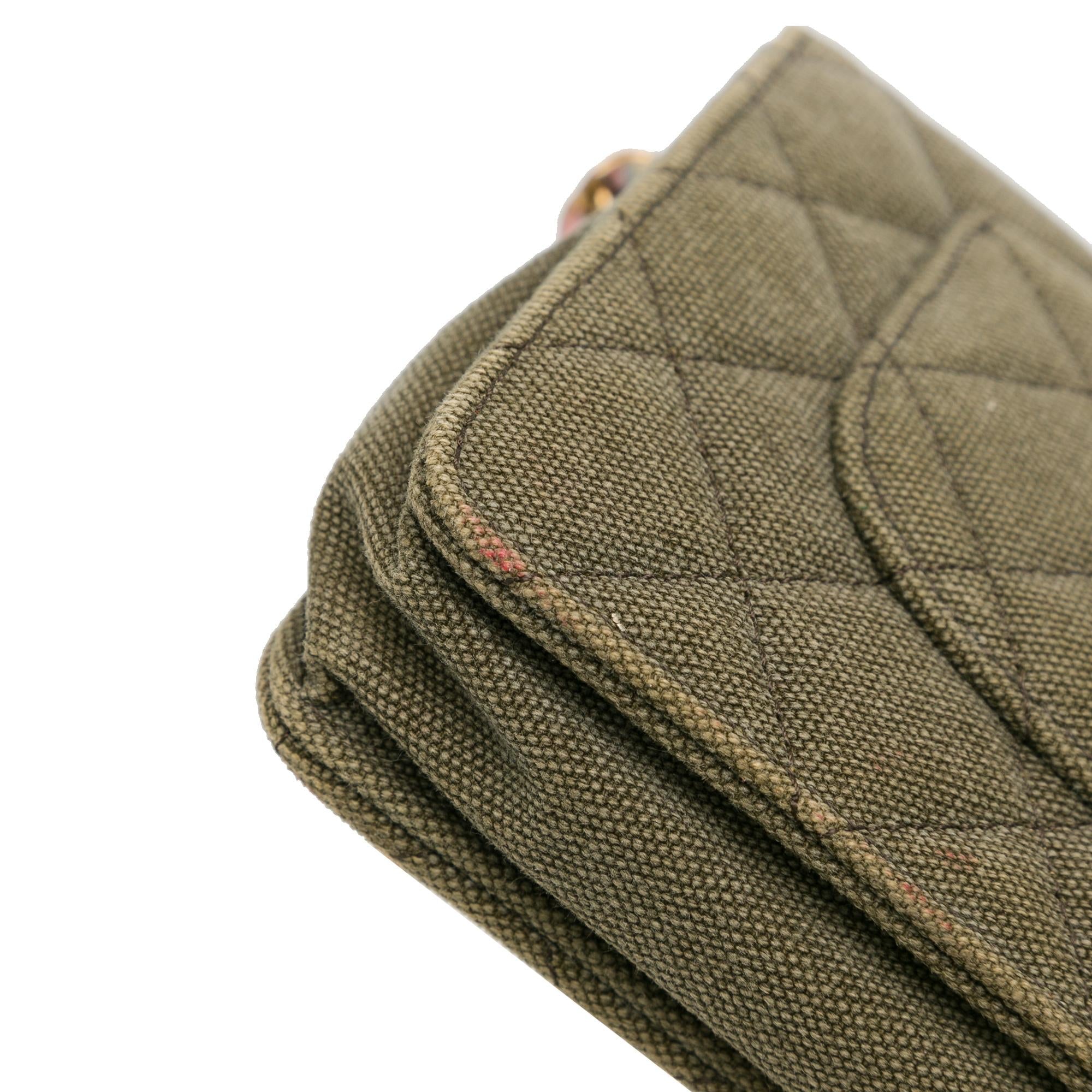 Top Quality Chanel Quilted Canvas Coco Cuba Charms Wallet On Chain (SHG-iFwSQ5)