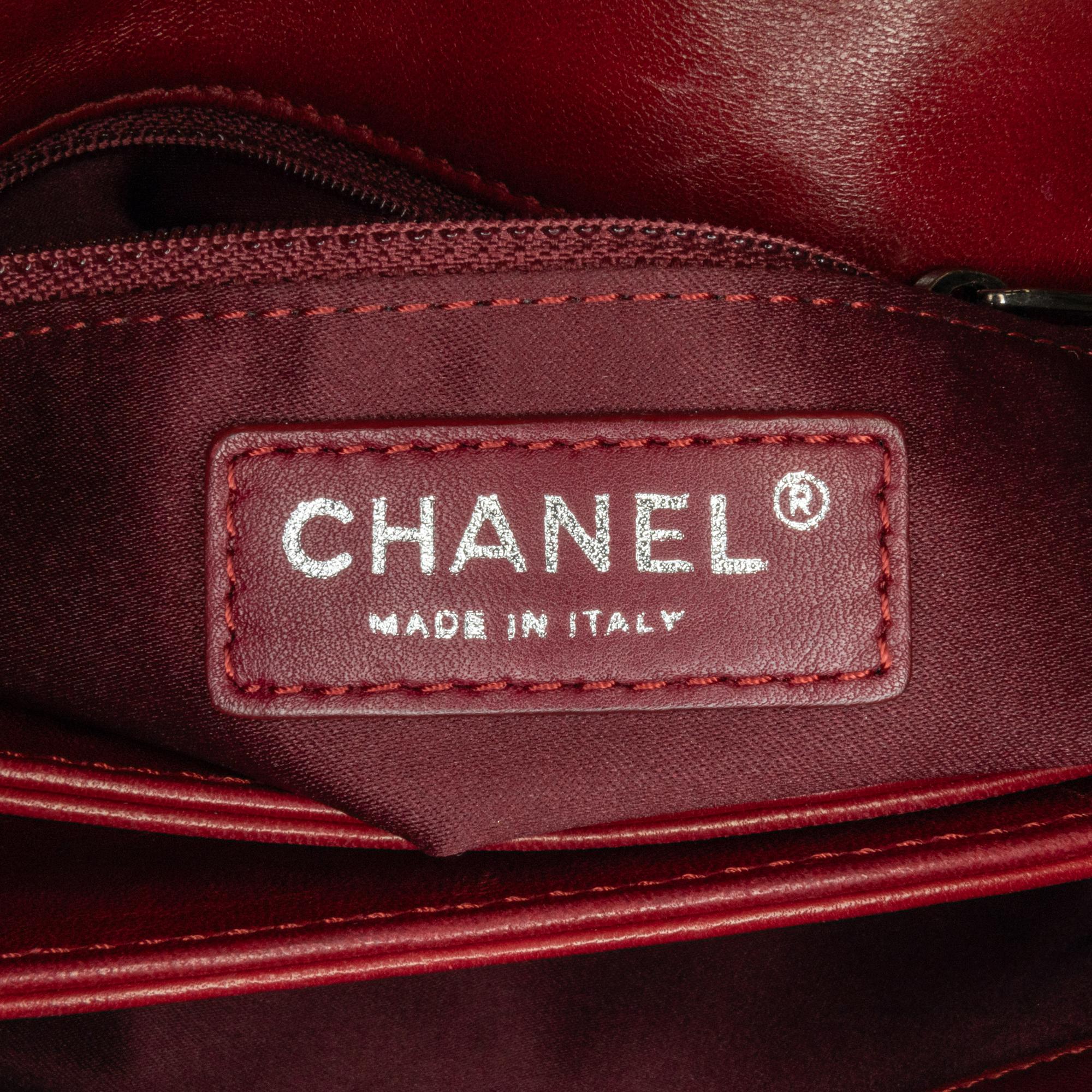 Top Quality Chanel Quilted Lambskin 3 Accordion Flap (SHG-1Ej2fV)