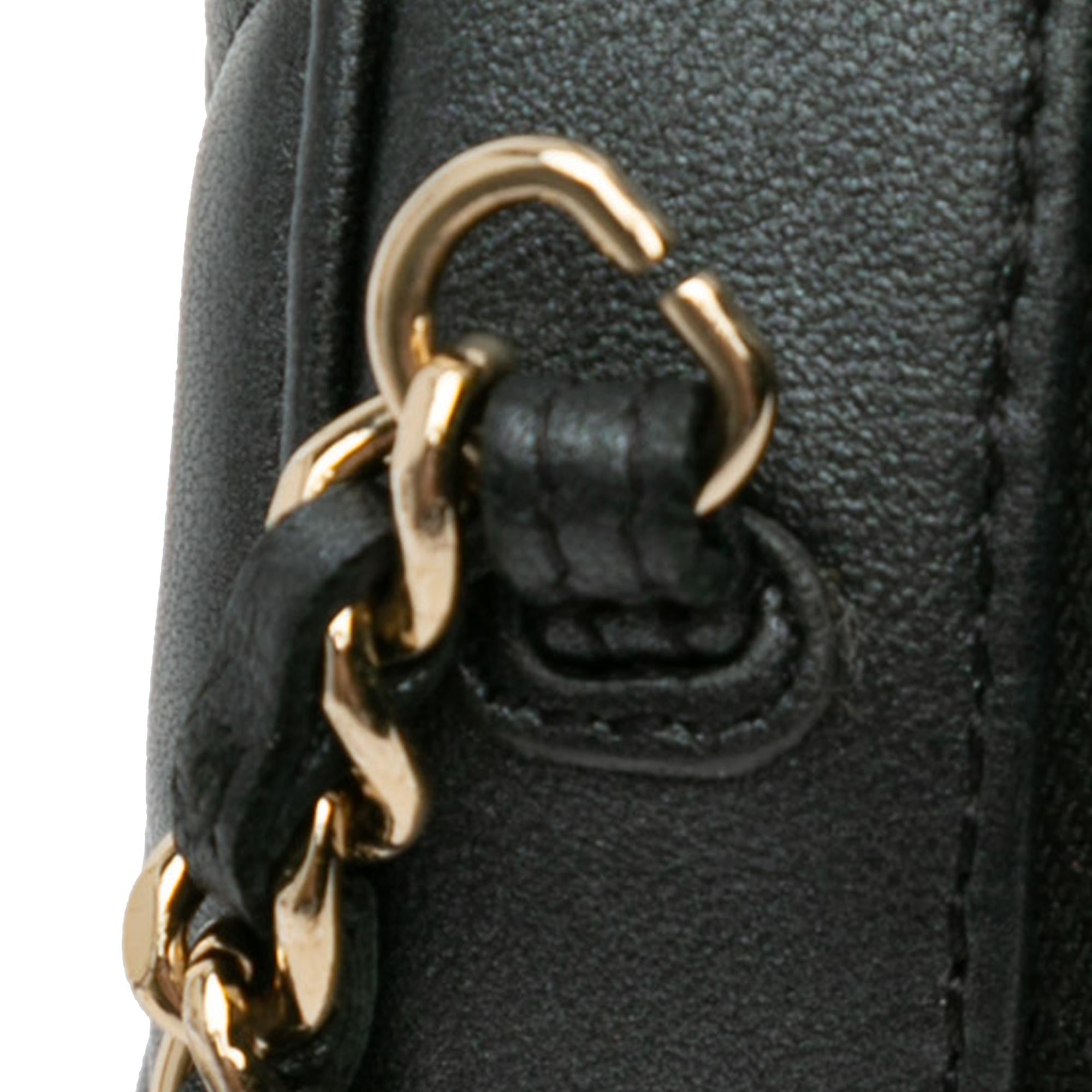 Top Quality Chanel Quilted Lambskin Round Pearl Clutch with Chain (SHG-gvPaNX)