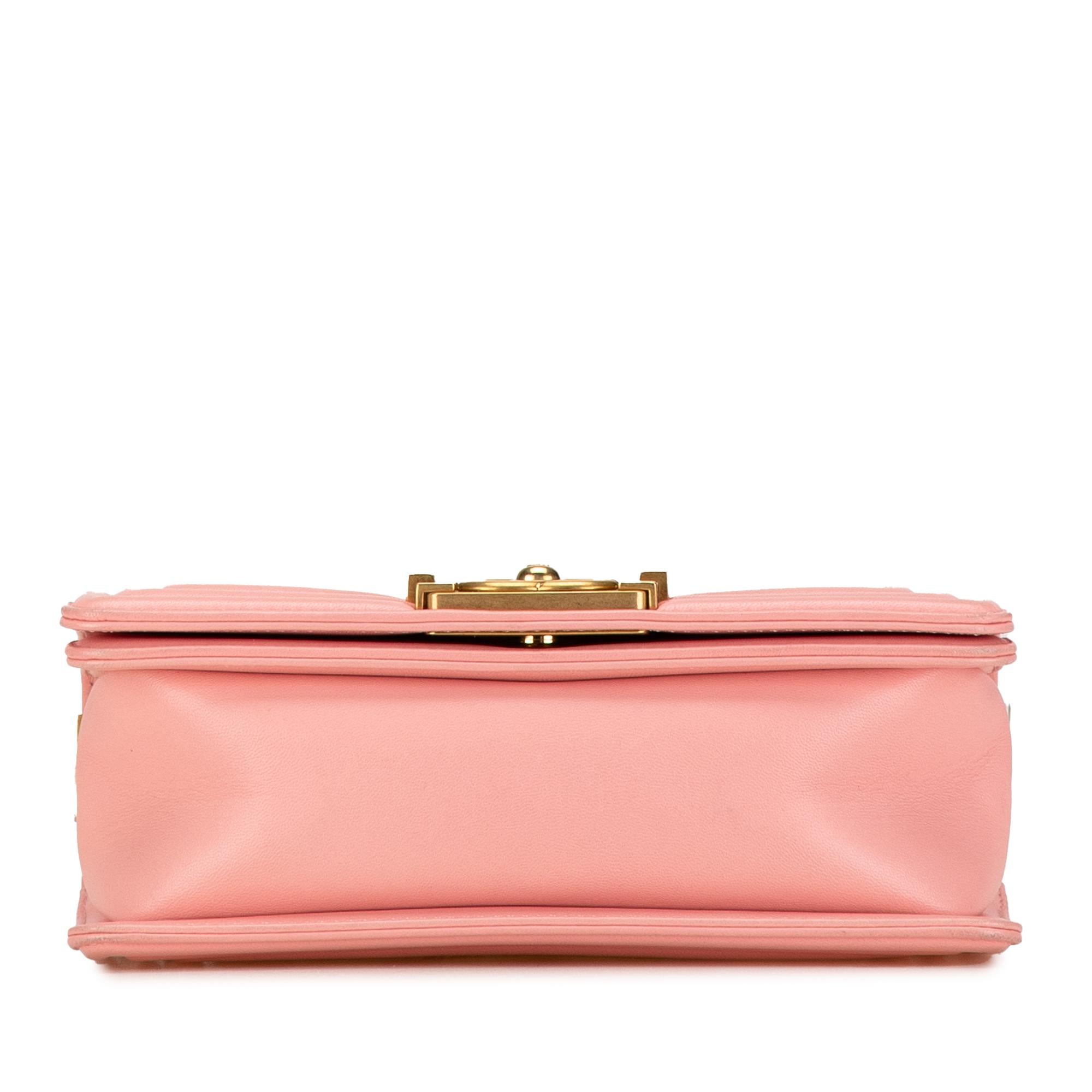 Top Quality Chanel Small Braided Chevron Boy Flap (SHG-eAcvzY)