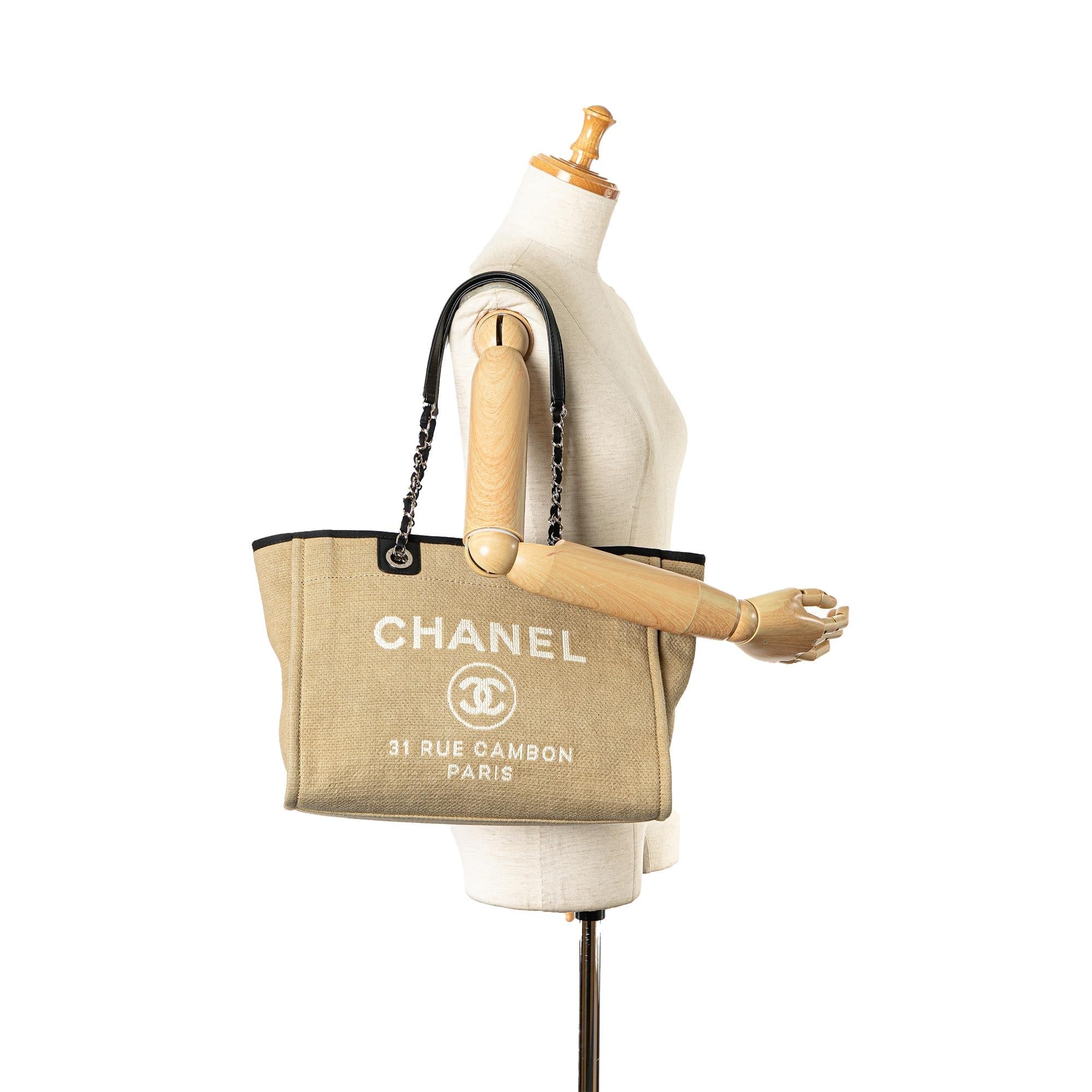 Top Quality Chanel Small Canvas Deauville Tote (SHG-1L4Nhk)