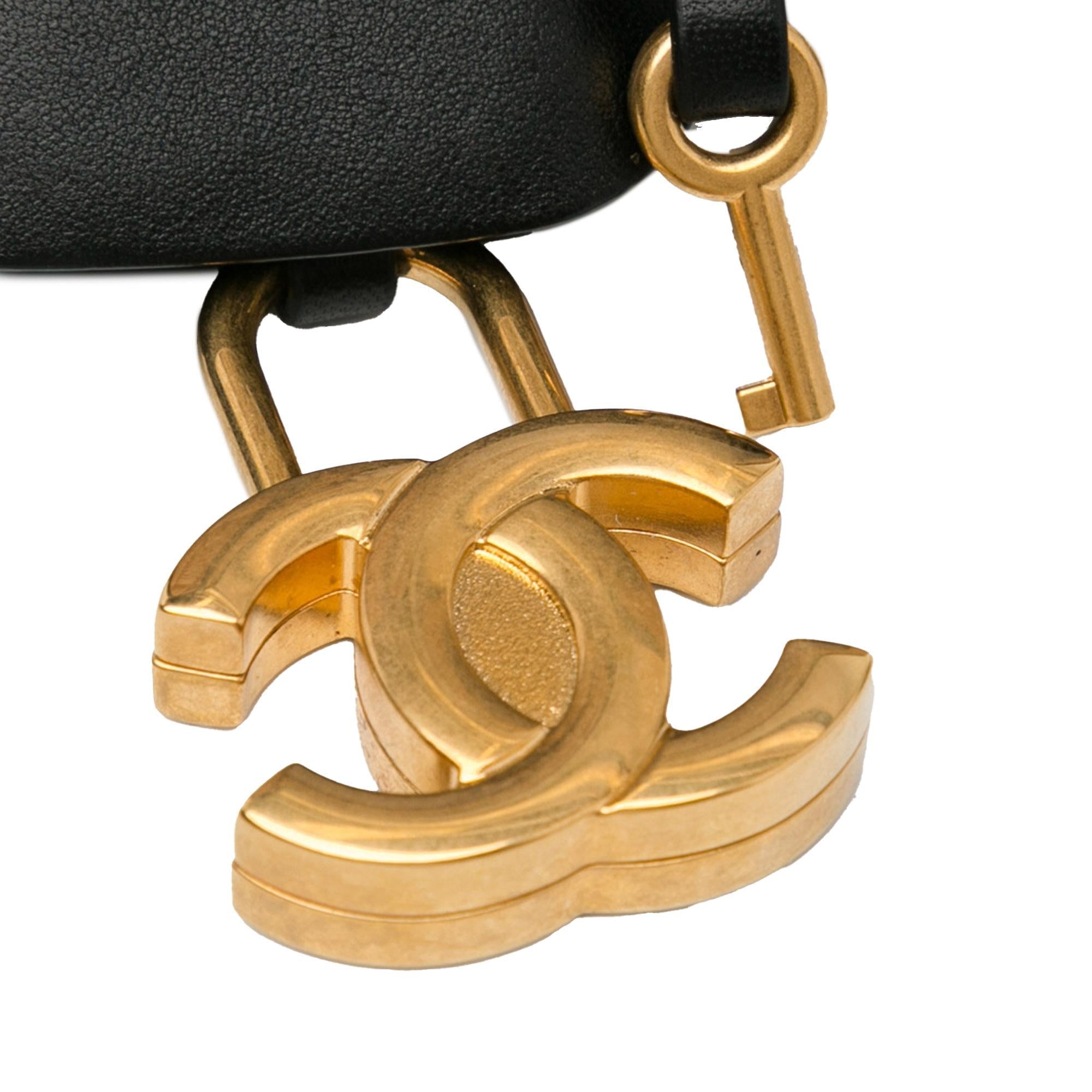 Top Quality Chanel Small Caviar CC Filigree Vanity Case (SHG-mliWa1)