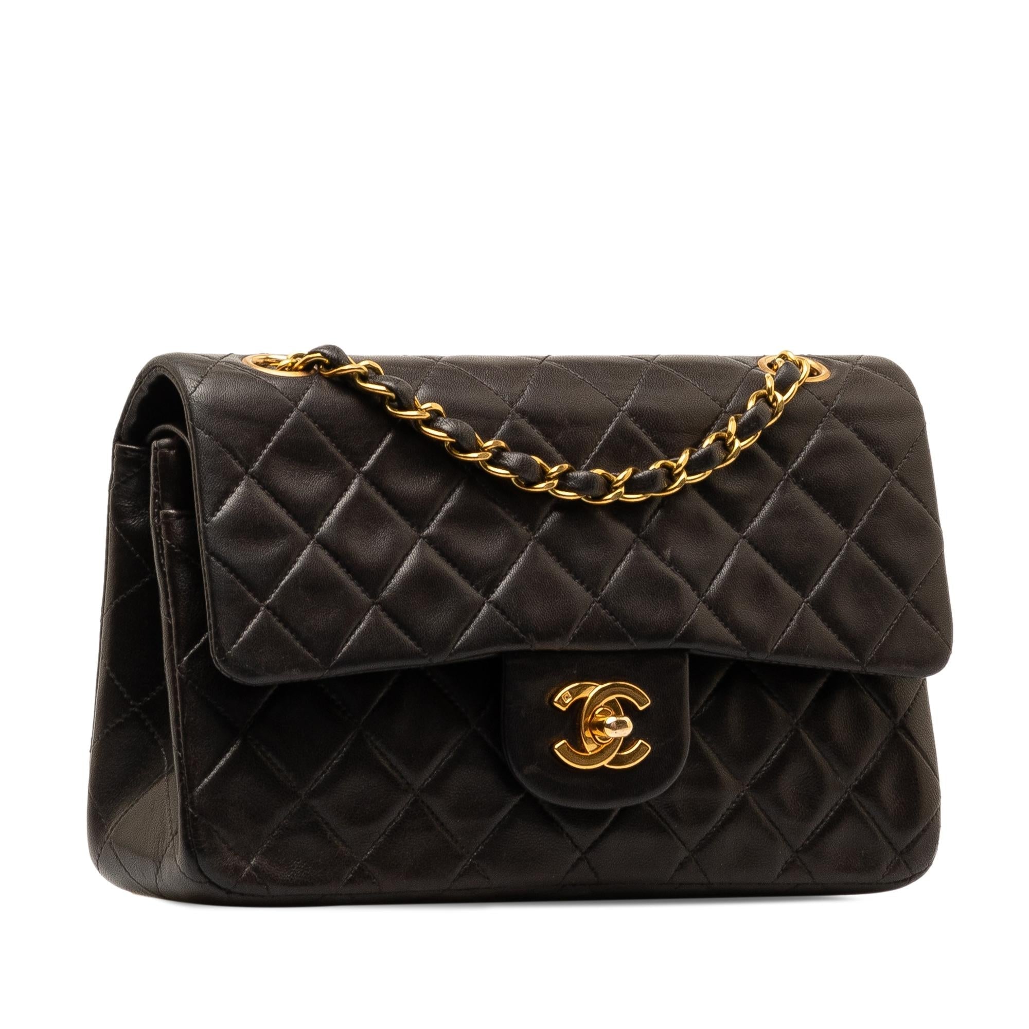 Top Quality Chanel Small Classic Lambskin Double Flap (SHG-XcXBzG)