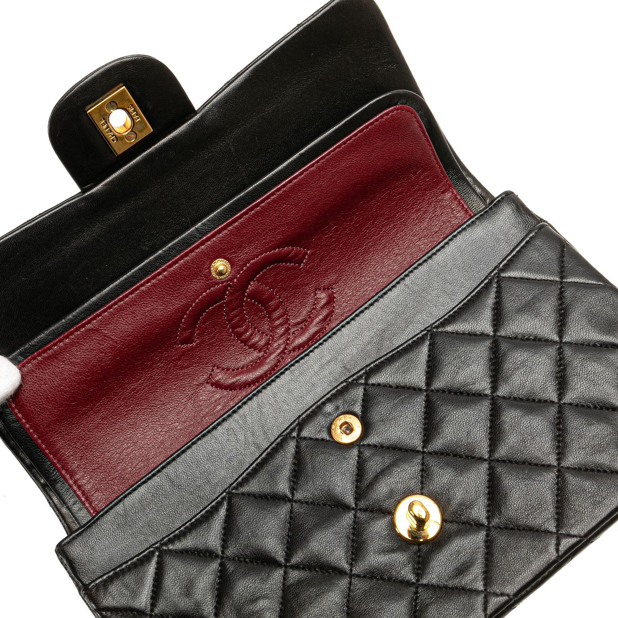 Top Quality Chanel Small Classic Lambskin Double Flap (SHG-X9pWVZ)