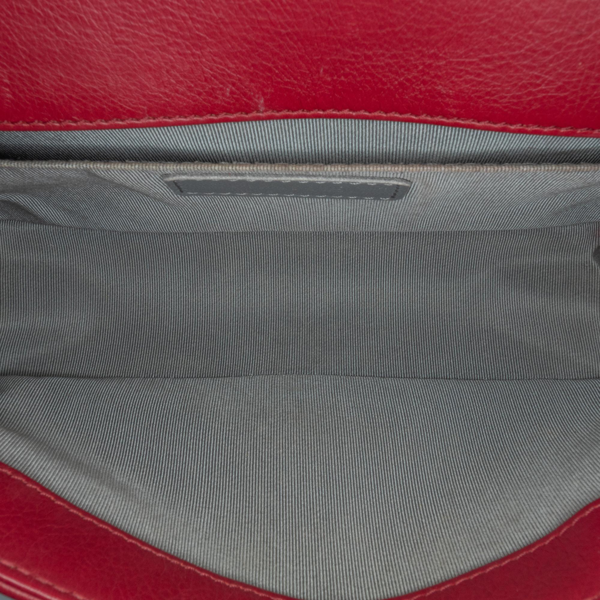 Top Quality Chanel Small Grained Calfskin Boy Double Stitch Flap (SHG-5sJFKX)