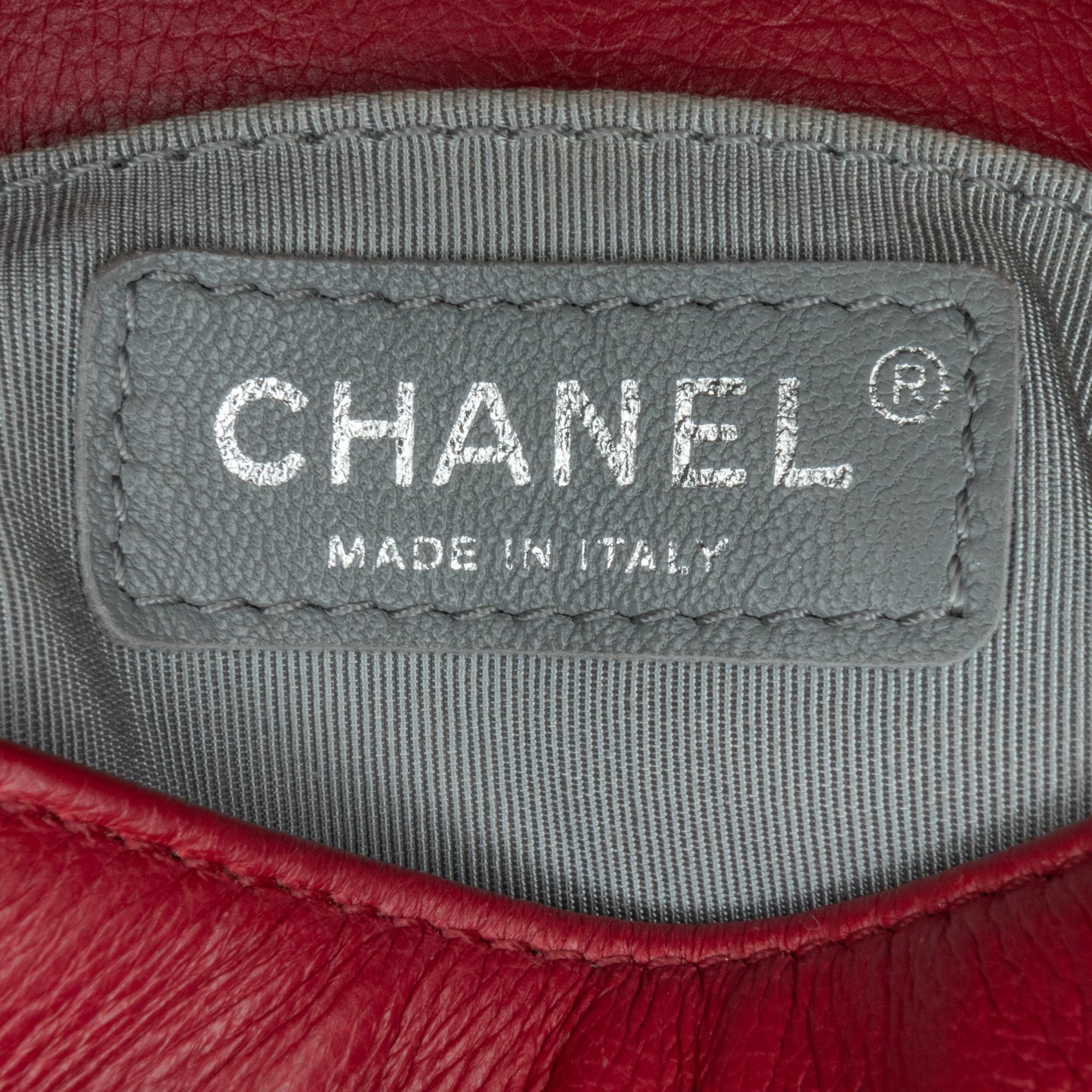 Top Quality Chanel Small Grained Calfskin Boy Double Stitch Flap (SHG-5sJFKX)