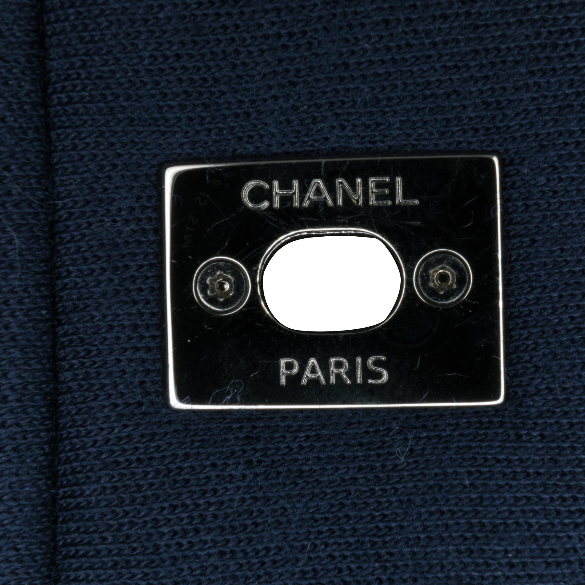 Top Quality Chanel Small Jersey Tweed Flap (SHG-6Tm9uk)