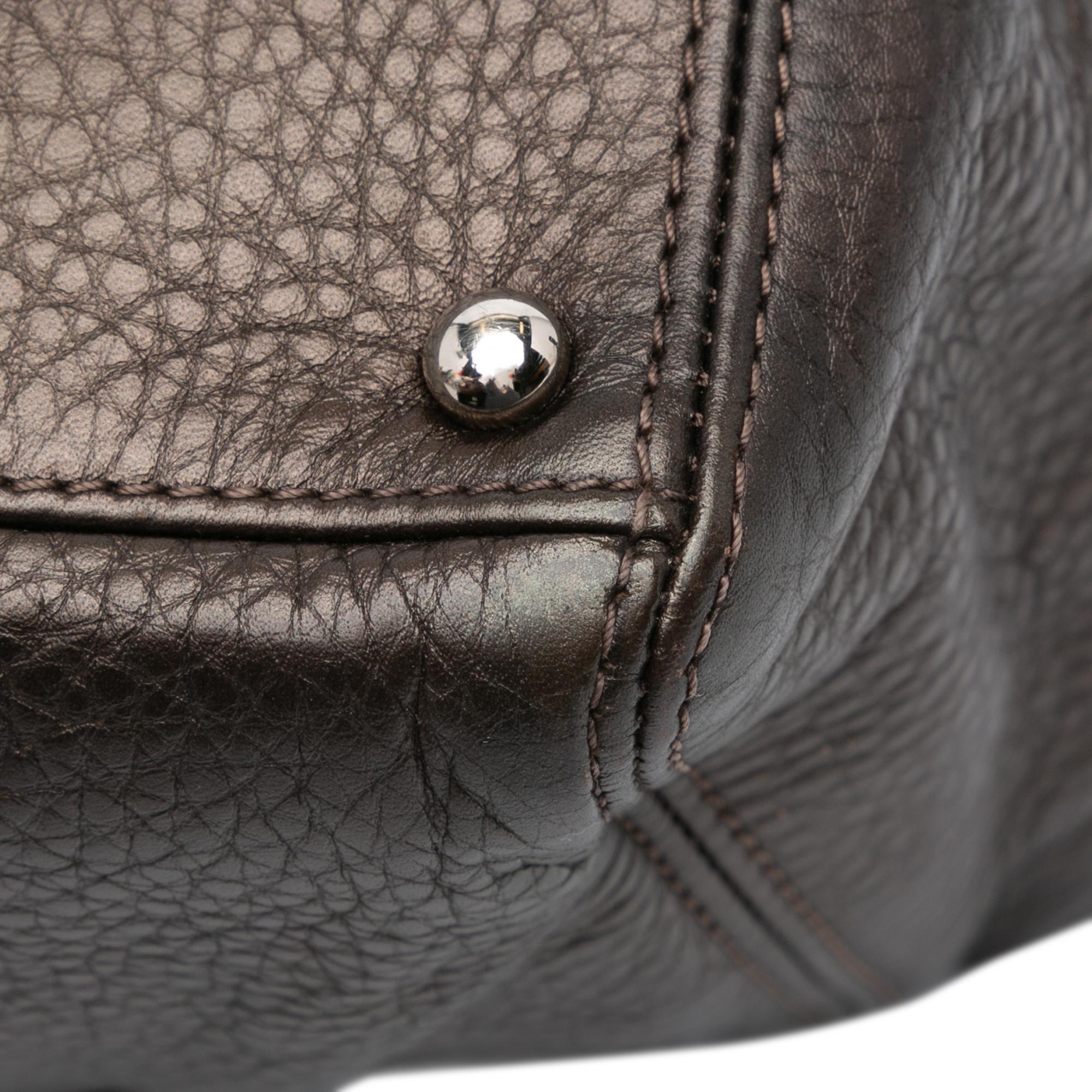 Top Quality Chanel Small Metallic Calfskin Executive Cerf Tote (SHG-DqfQFt)