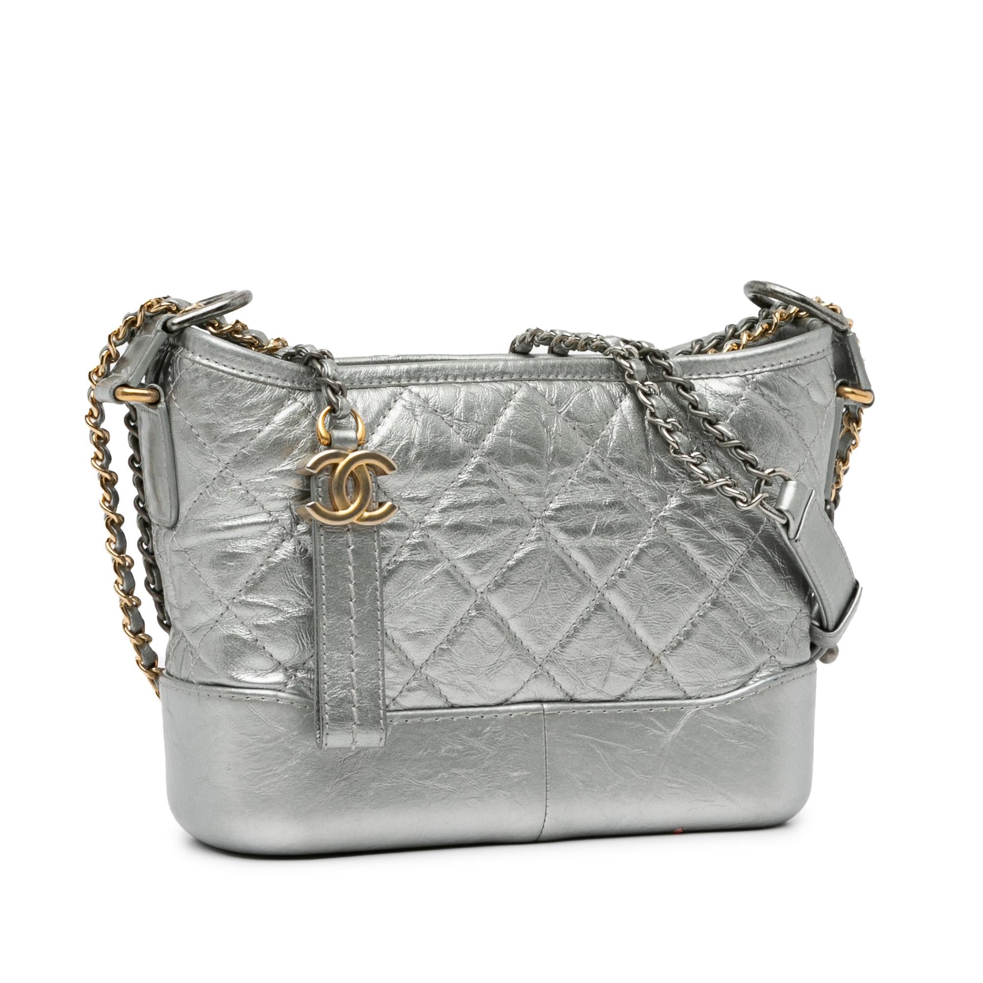 Top Quality Chanel Small Metallic Gabrielle Crossbody Bag (SHG-zsyPEg)