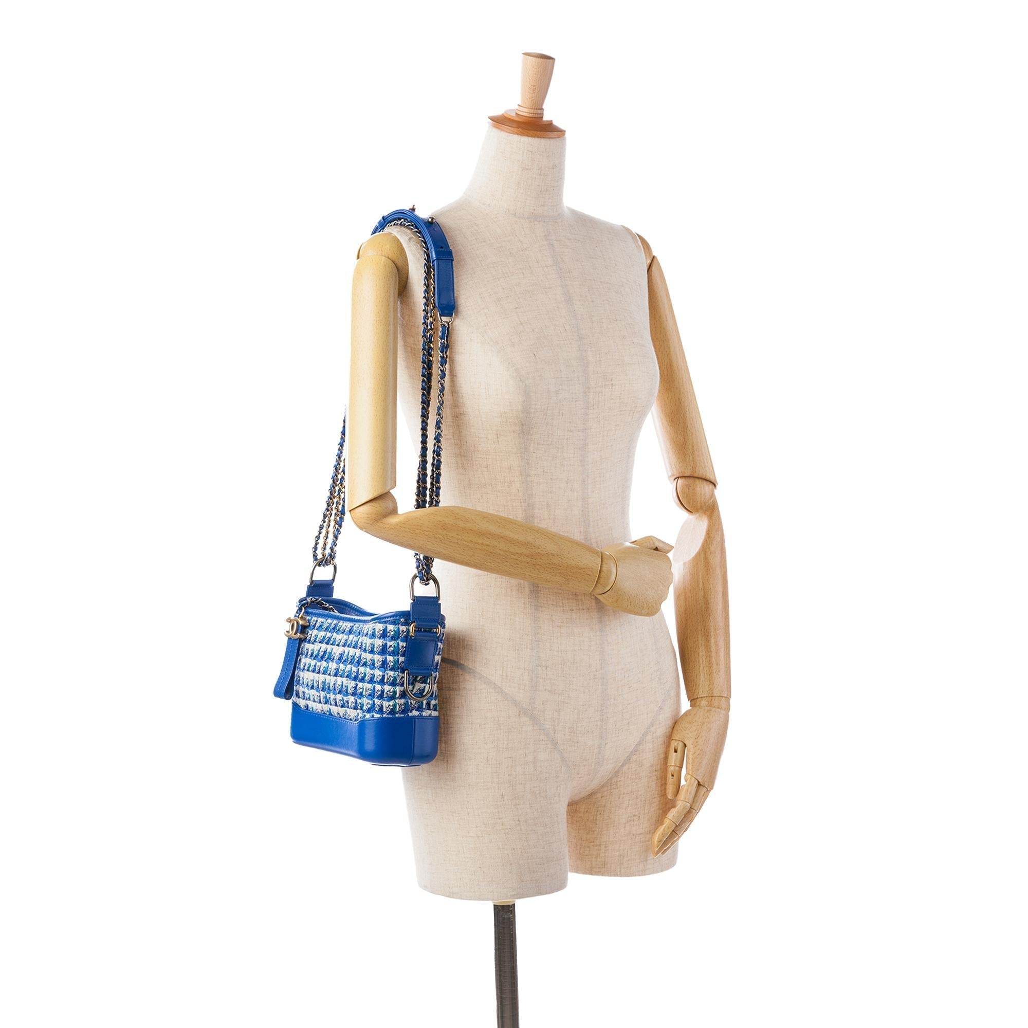 Top Quality Chanel Small Tweed Gabrielle Crossbody (SHG-aHIN3x)
